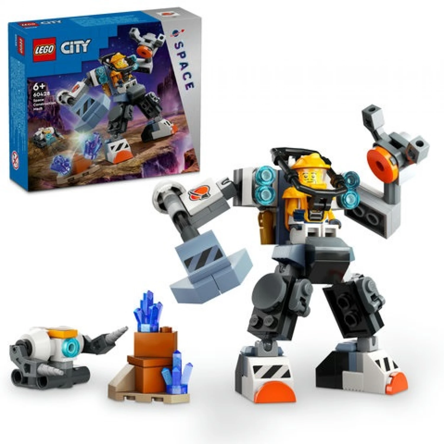 LEGO CITY SPACE SPACE CONSTRUCTION MECH