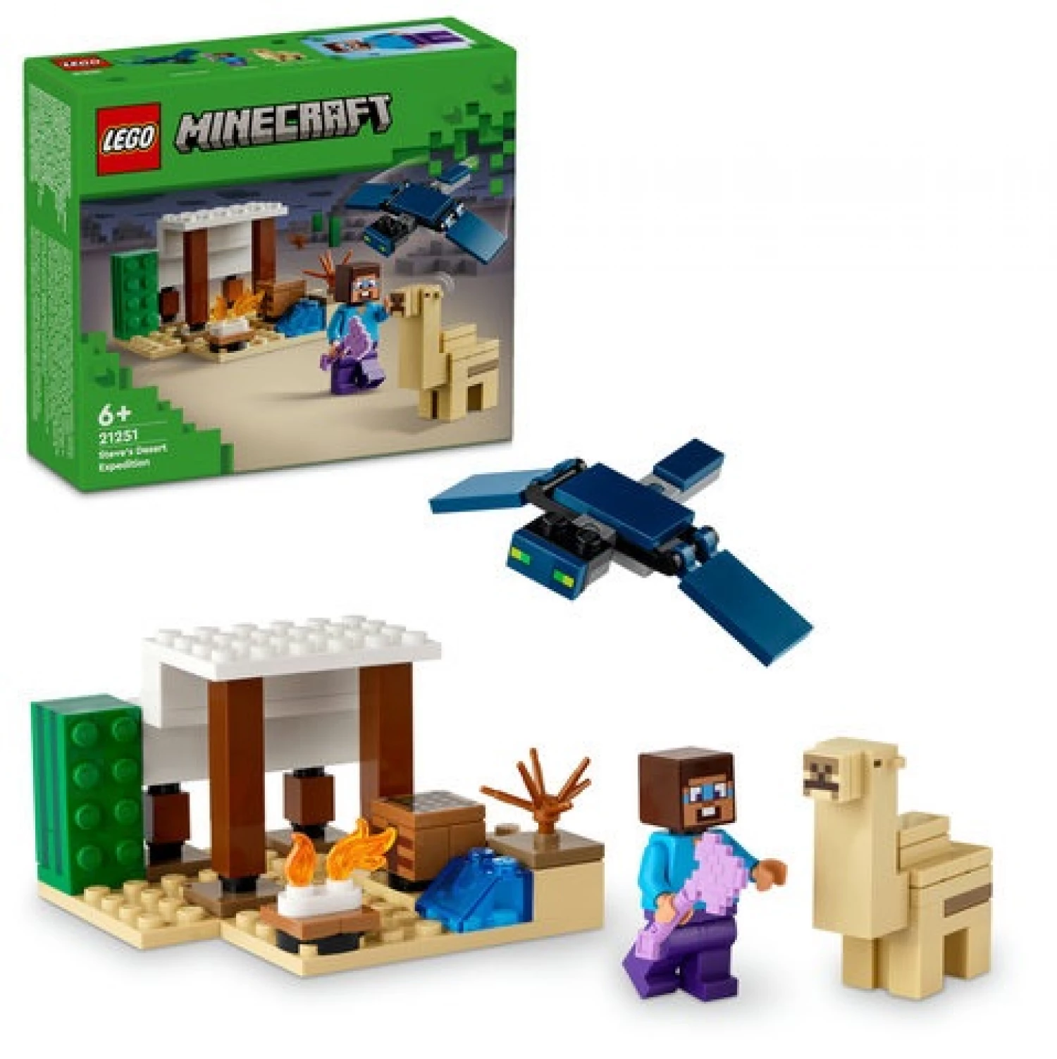 LEGO MINECRAFT STEVES DESERT EXPEDITION
