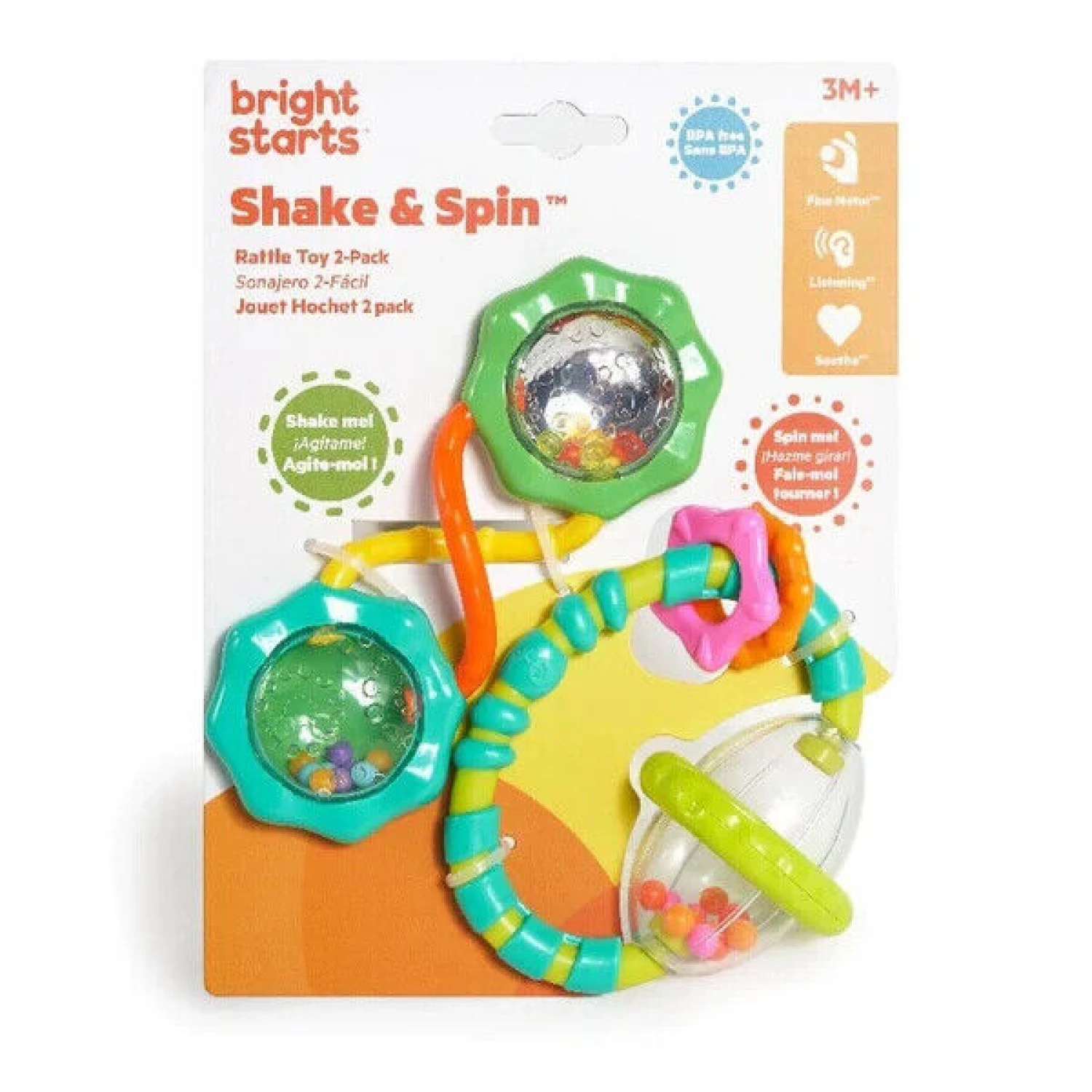 RIGHT STARTS SET ZVECKE SHAKE & SPIN 2U1 12437
