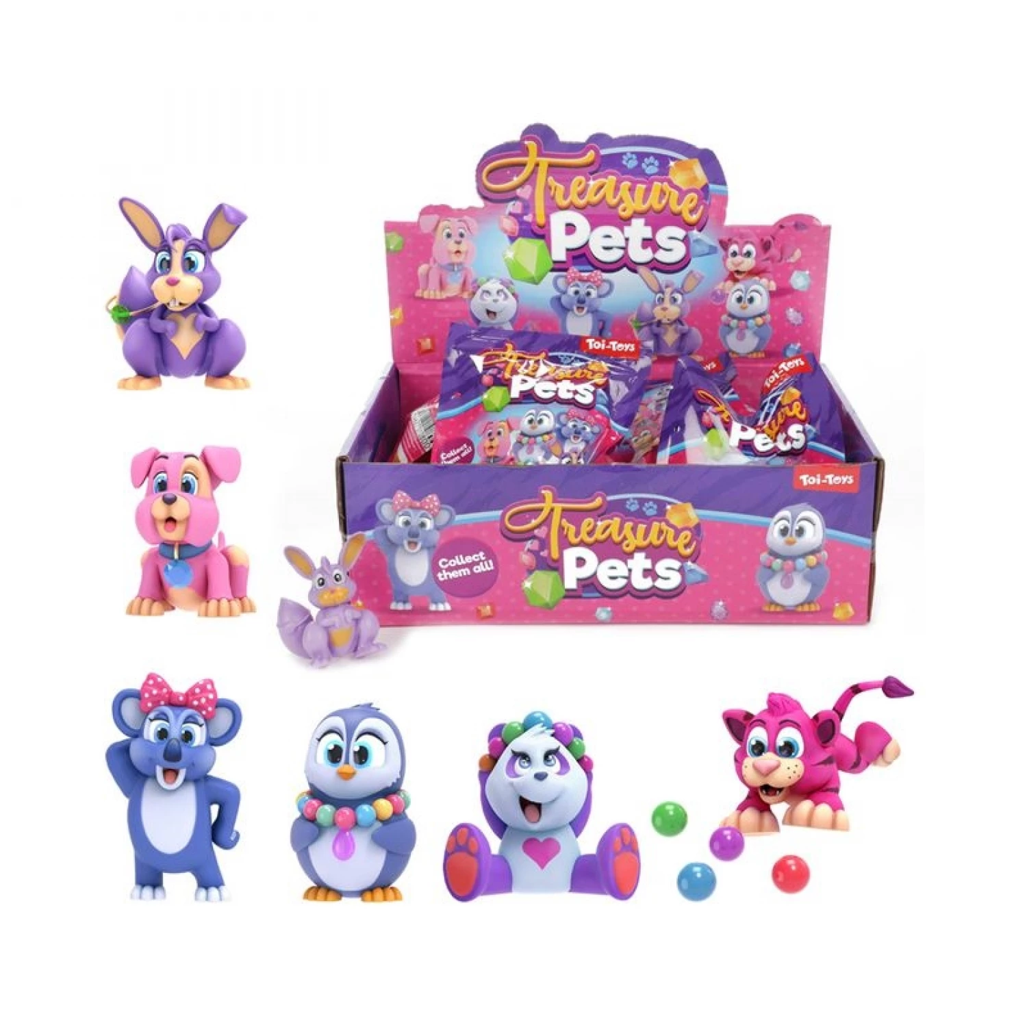 TREASURE PET FUGURA U KESICI IZNENADJENJA 6ASS