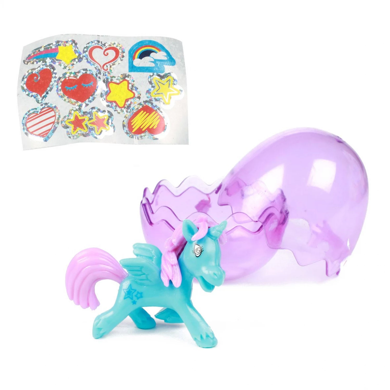 DREAM HORSE JEDNOROG SA STIKERIMA U JAJETU