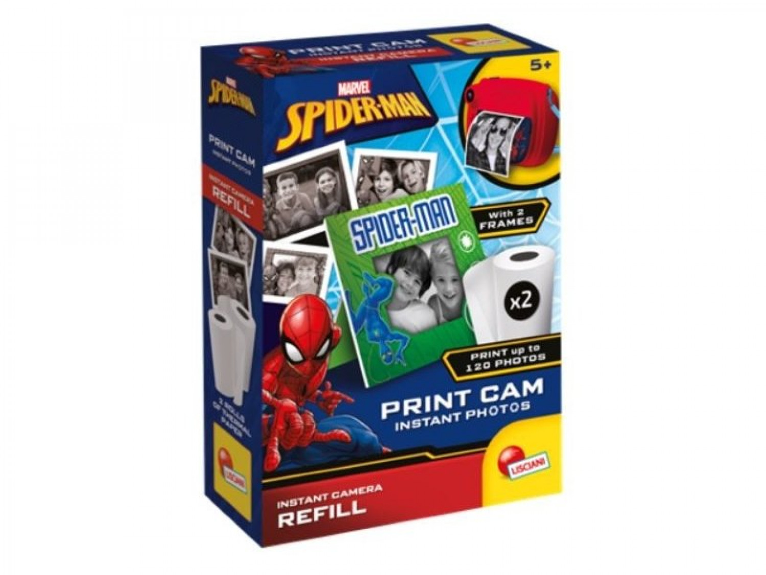 SPIDERMAN REFIL PRINT CAM INSTANT PHOTOS LISCIANI - Magična oaza