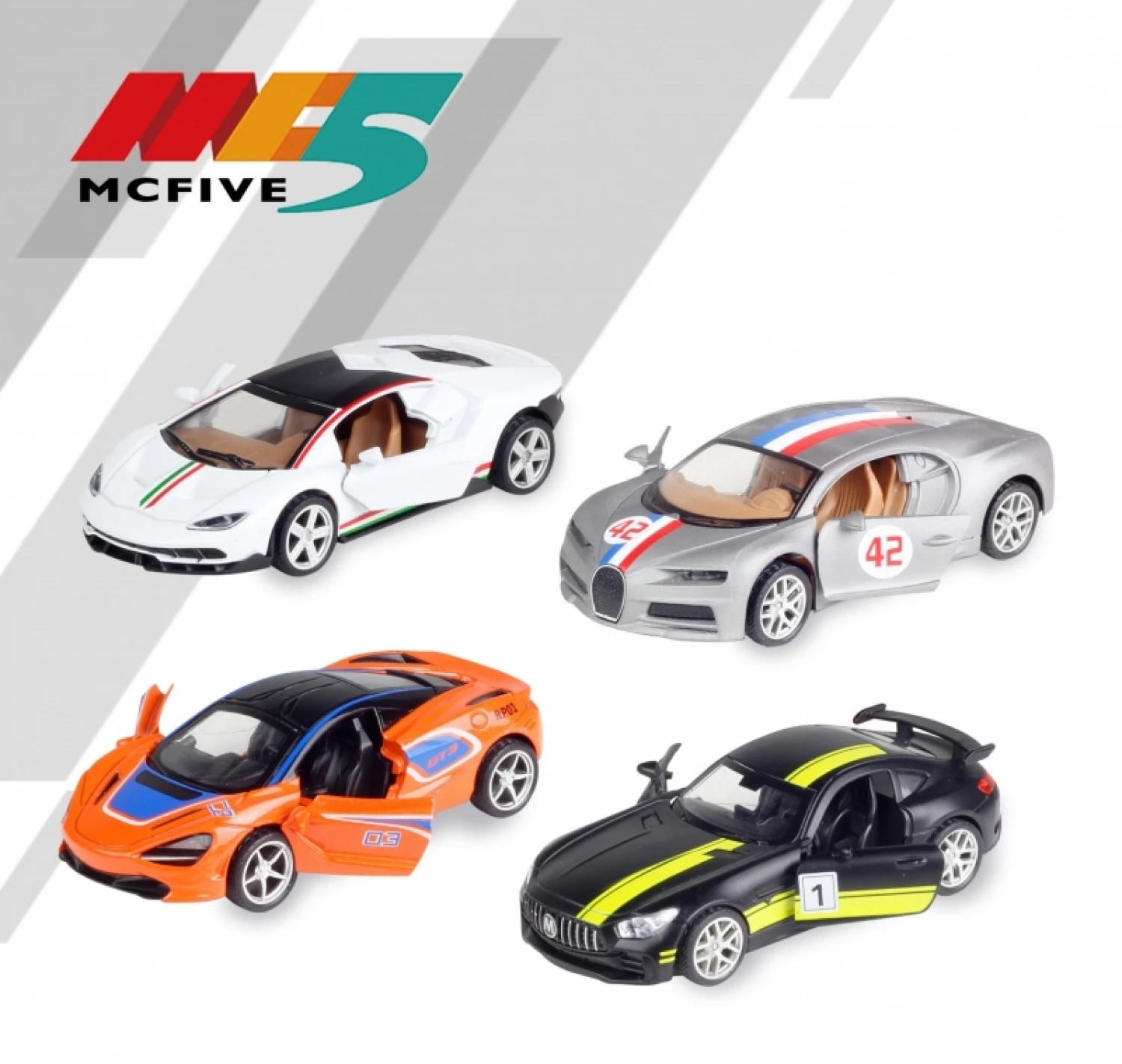 METALNI AUTO 4ASS 6632-46S