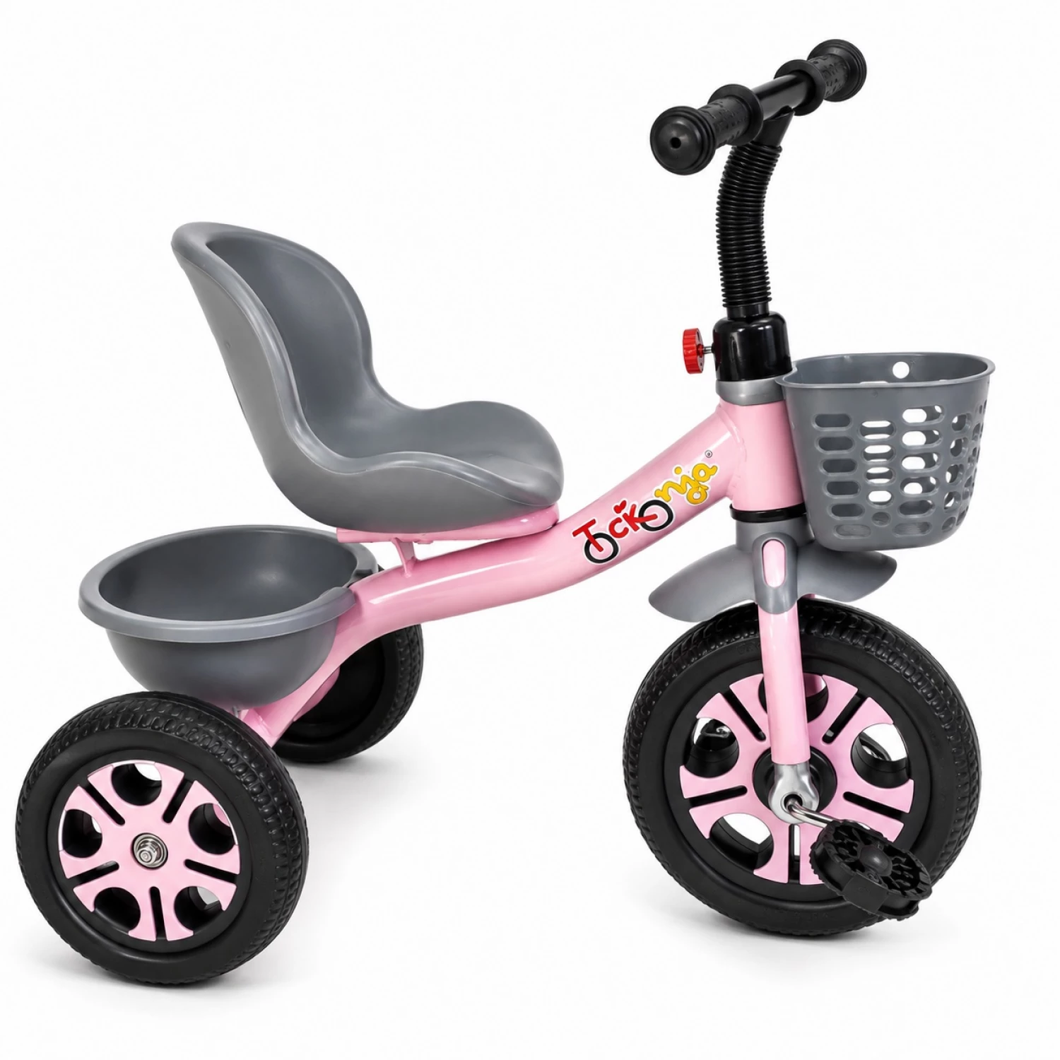TOCKONJA TRICIKL SA KORPOM ROZE MAGAZA
