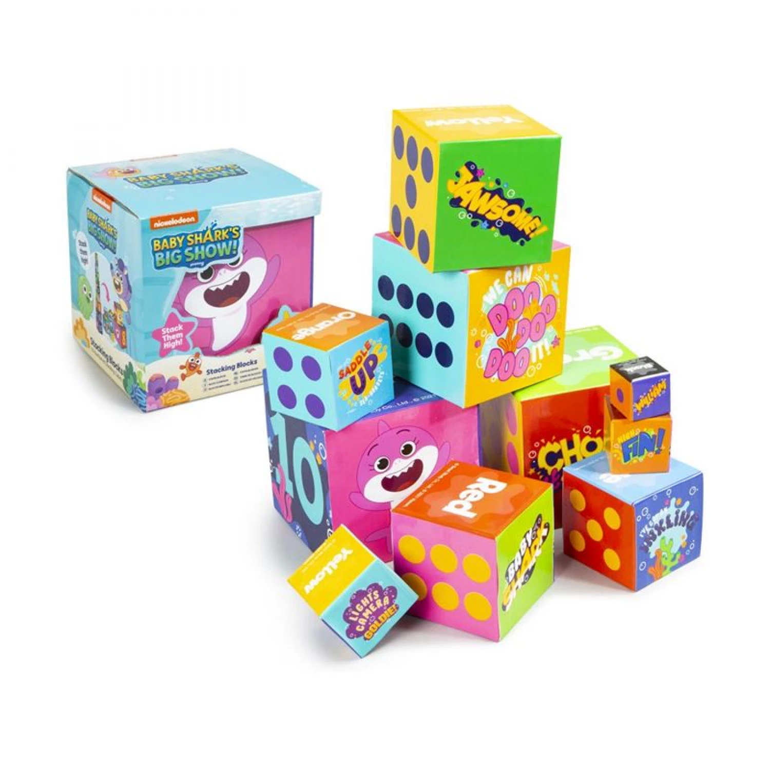 BABY SHARK KOCKE 10 DELOVA