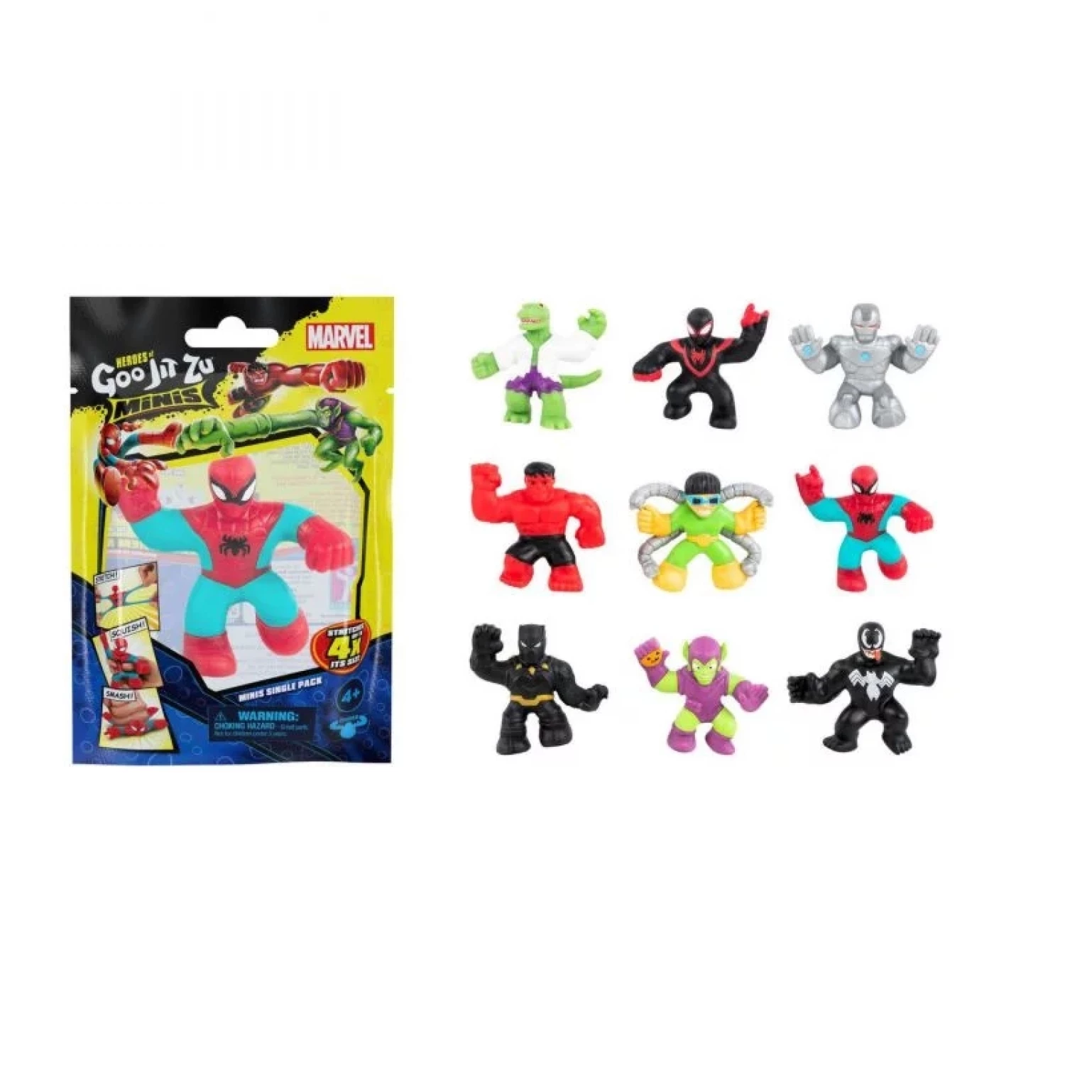 GOO JIT ZU HERO MARVEL MINI ASST
