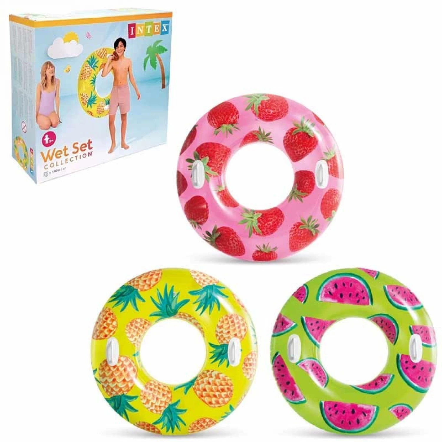 INTEX SLAUF 107CM TROPICAL 56261NP
