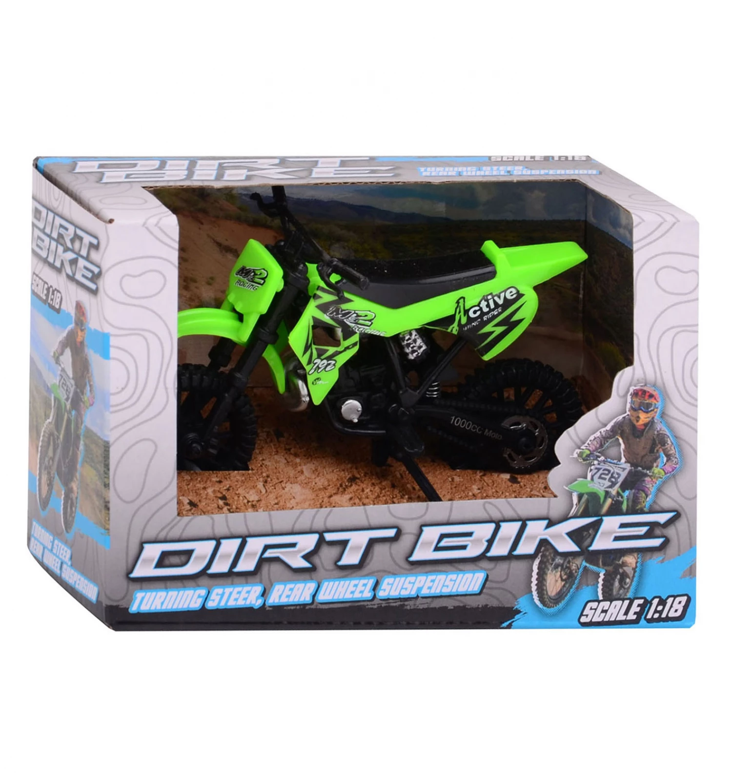 MOTOR TERENAC DIRTBIKE 13CM 3ASS 26135
