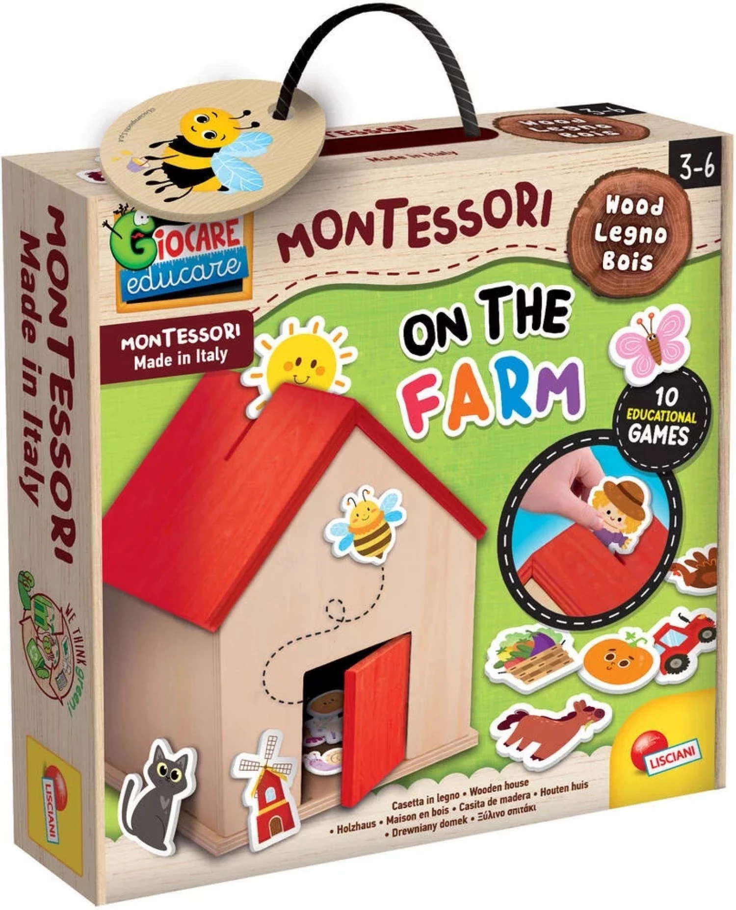 MONTESORI SET BABY WOOD NA FAMI LISCIANI 3