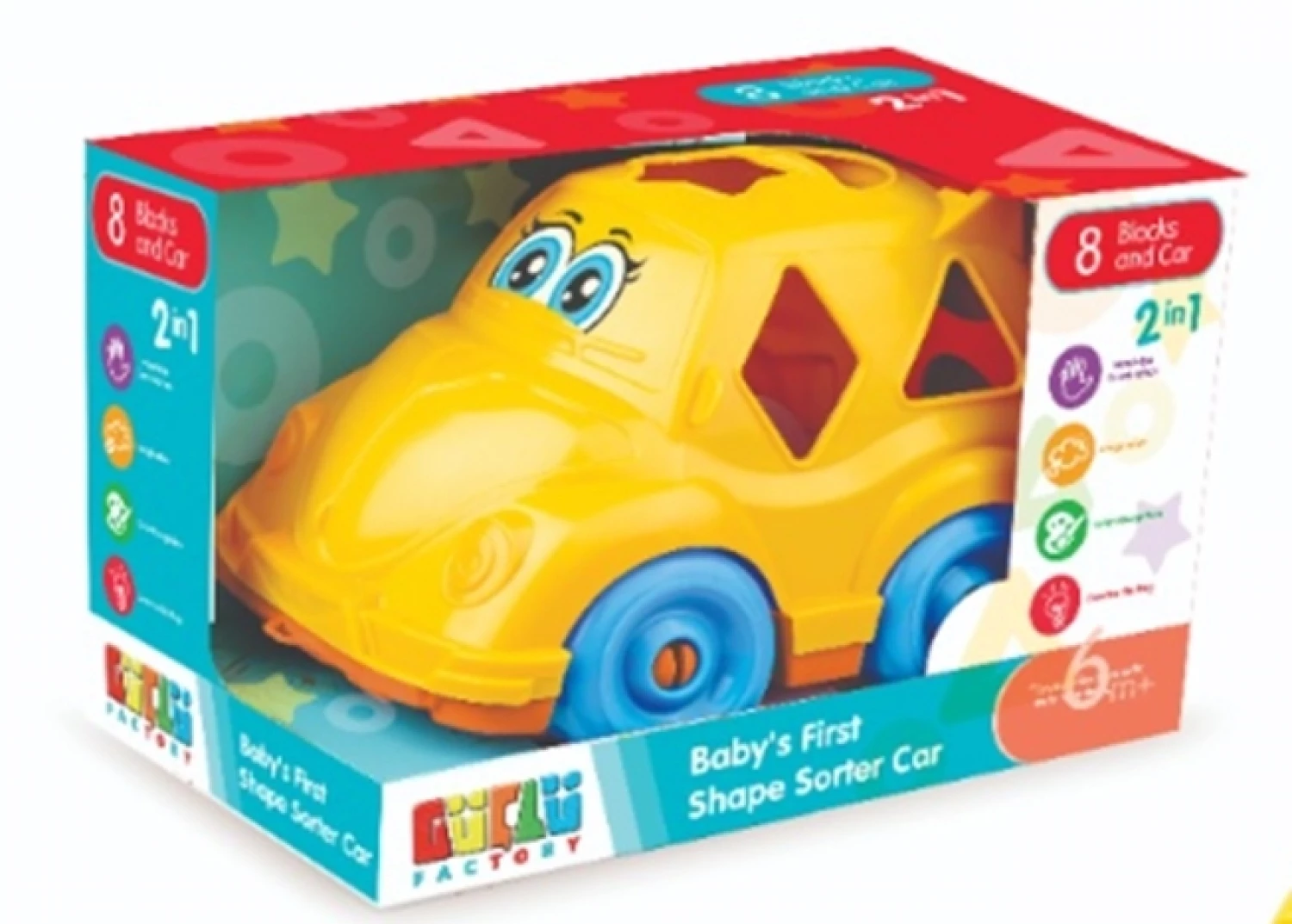 EDUKATIVNA IGRACKA SWEET CAR SHAPE SORTER 5475