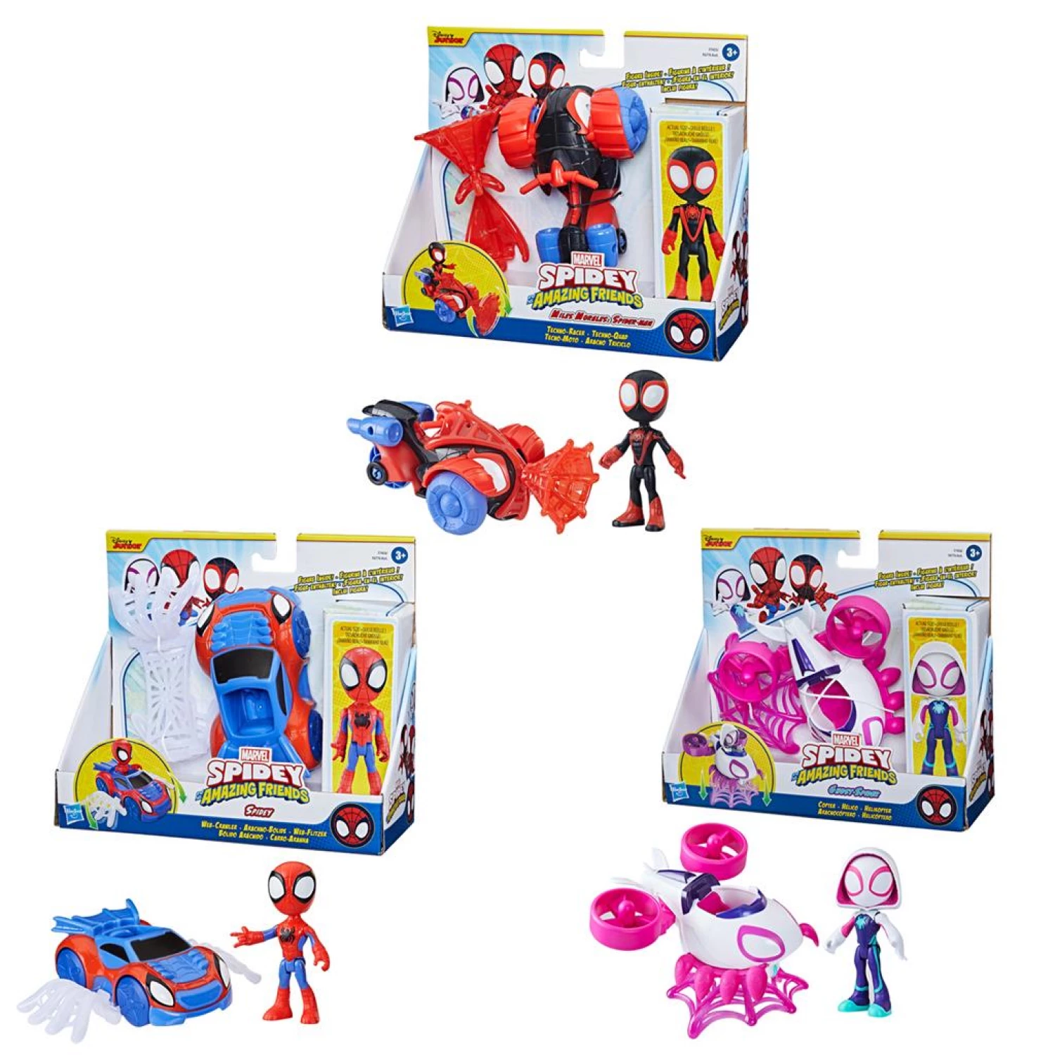 SPIDERMAN FIGURA I VOZILO ASST