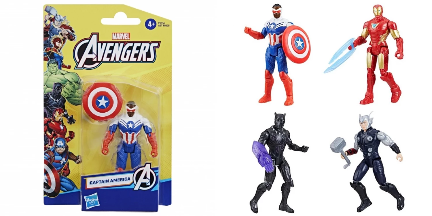 AVENGERS 4IN EVERGREEN FIGURE AST