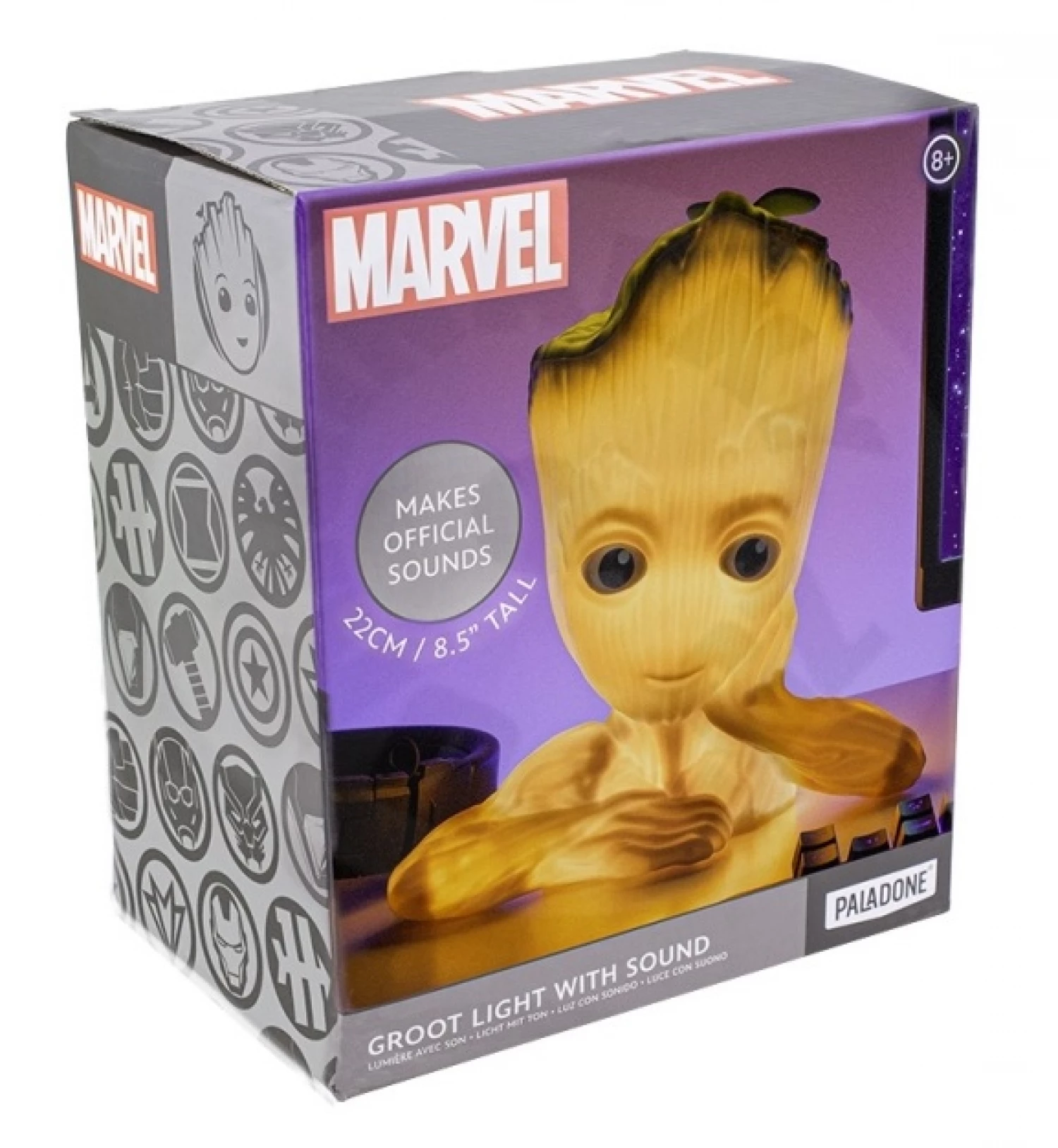 MARVEL GROOT LAMPA SA ZVUKOM