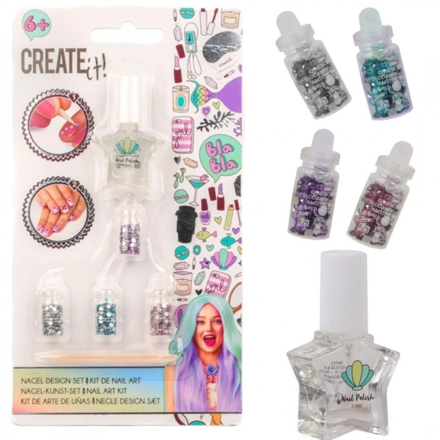 CREATE IT! SET ZA UKRASAVANJE NOKTIJU