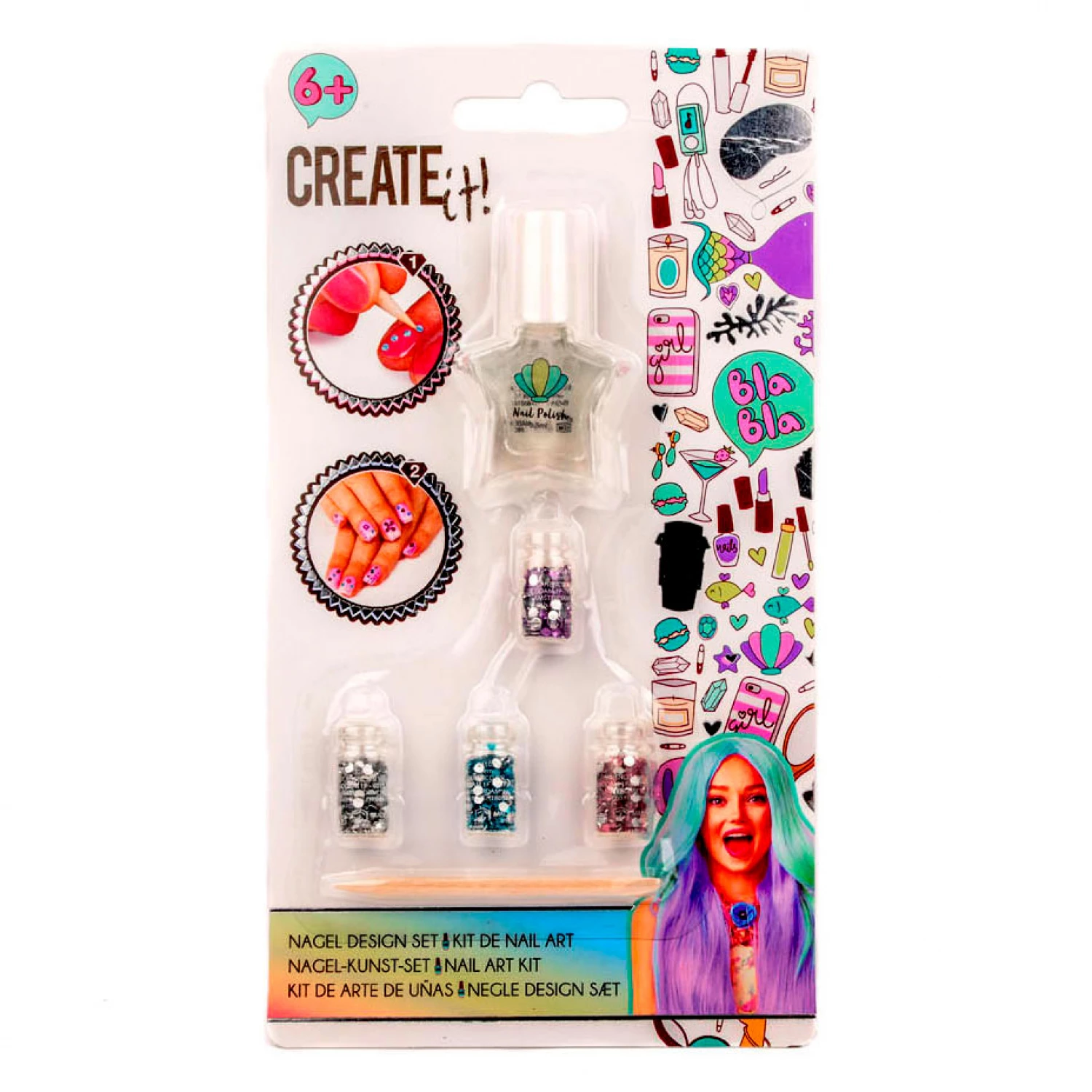 CREATE IT! SET ZA UKRASAVANJE NOKTIJU