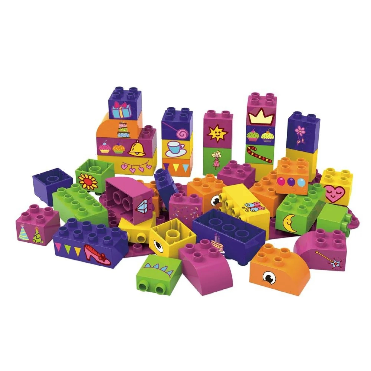 BIOBUDDI SET KOCKE LEARNING TO CREATE 40PCS