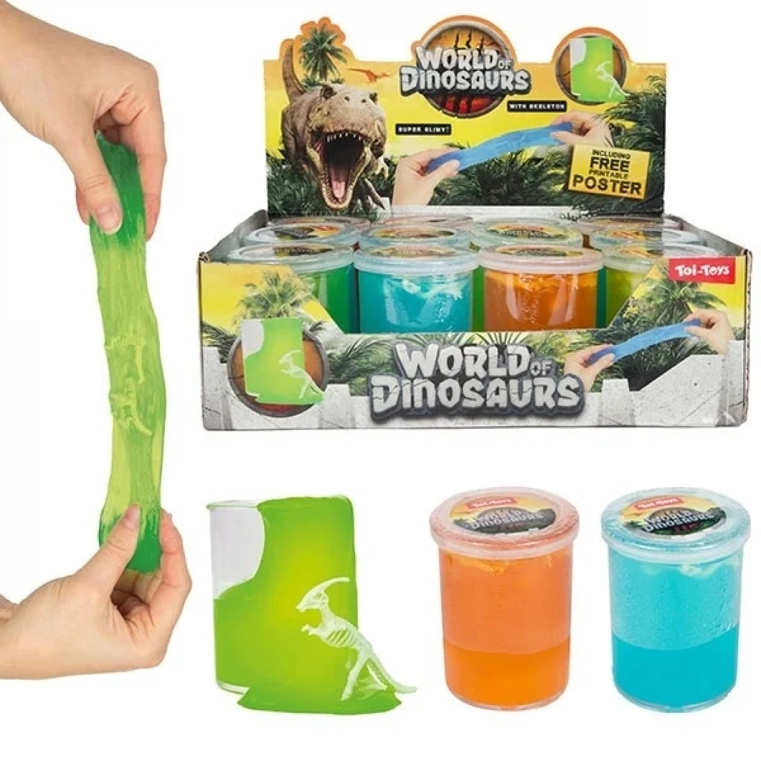 WORLD OF DIONSAURUS RASTEGLJIVA MASA SKELETON 3ASS