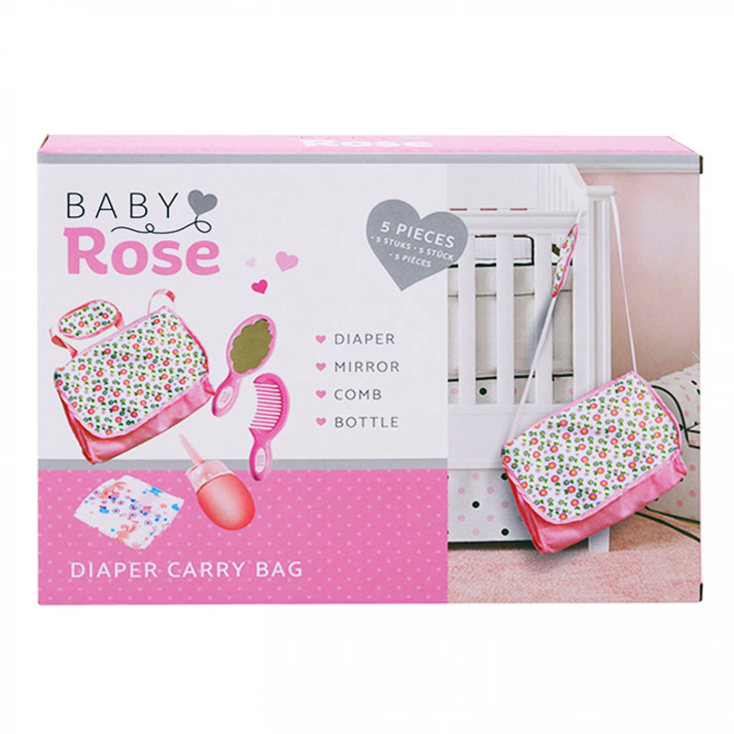 BABY ROSE SET ZA PREPOVIJANJE 5PCS