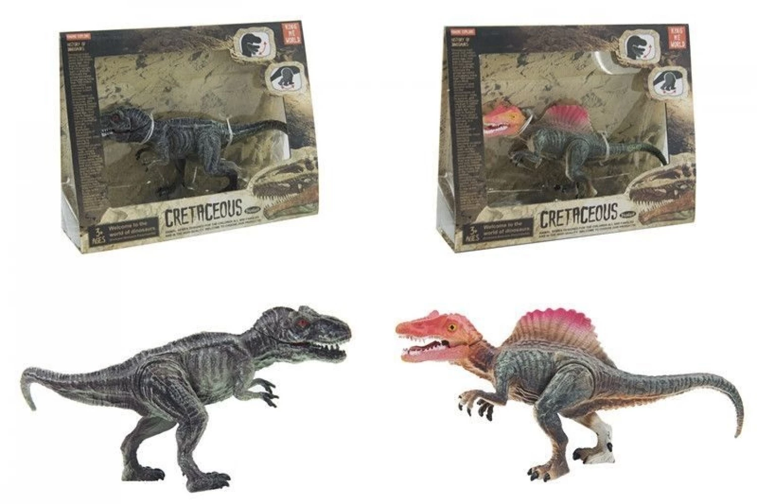 DINOSAURUS Cretaceous 4408-1 2ass