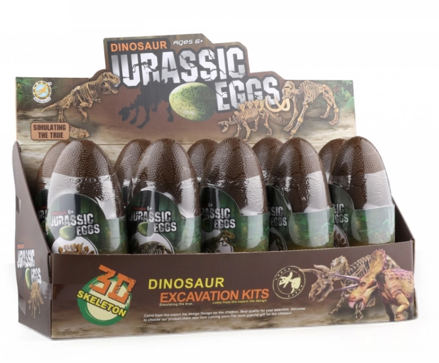 DINOSAURUS JAJE FOSIL JURASSIC