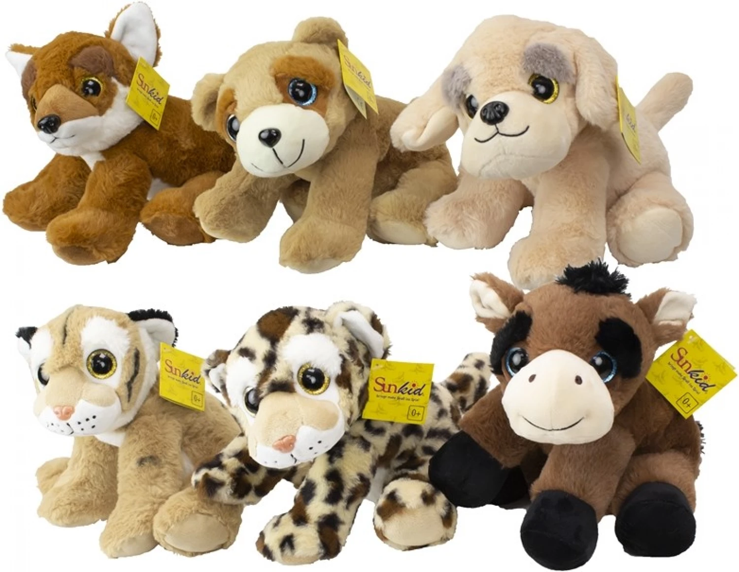 PLISANE ZIVOTINJE BIG EYE SUNKID 25CM