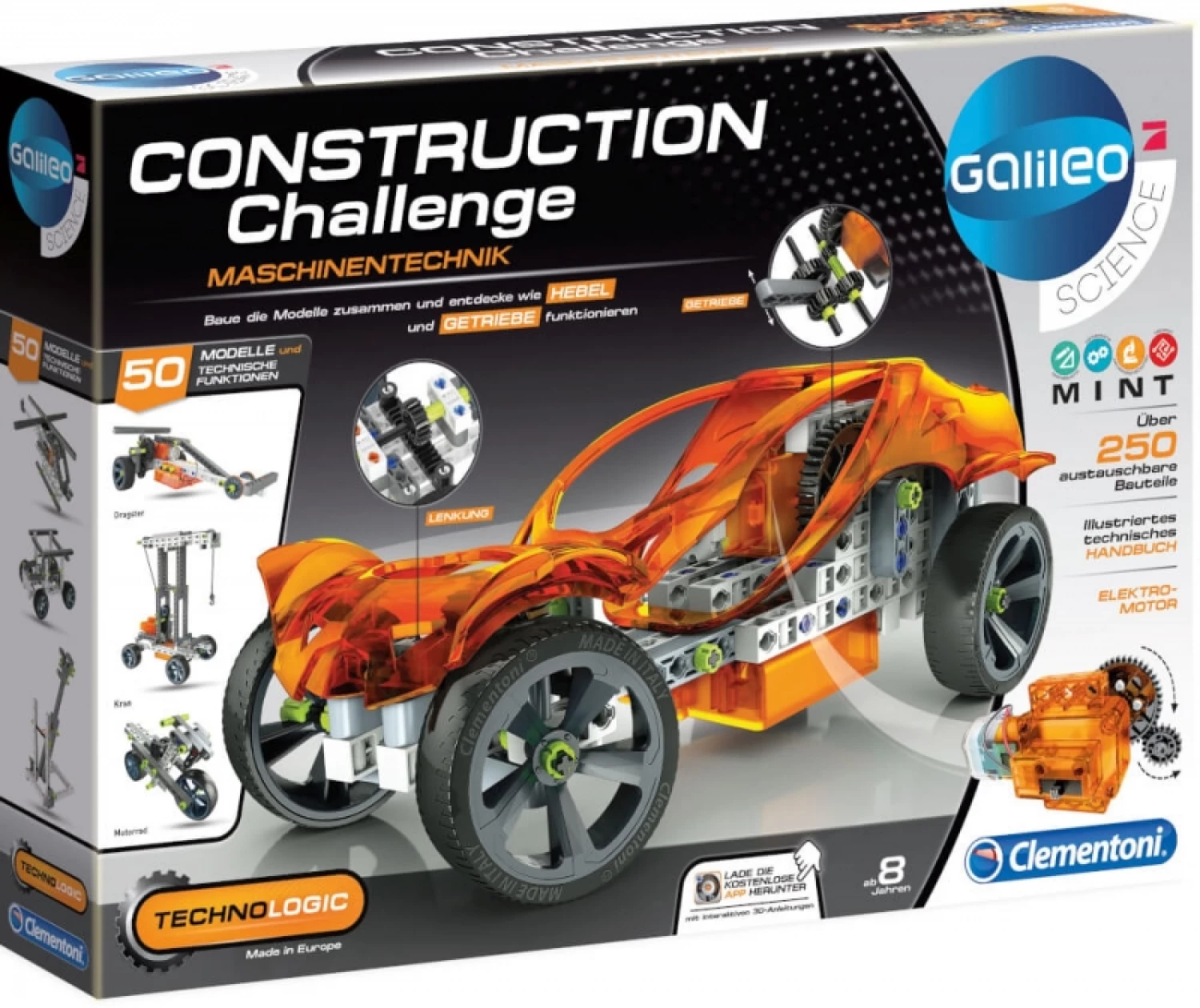 CLEMENTONI GALILEO SET CONSTRUCTION CHALLENGE
