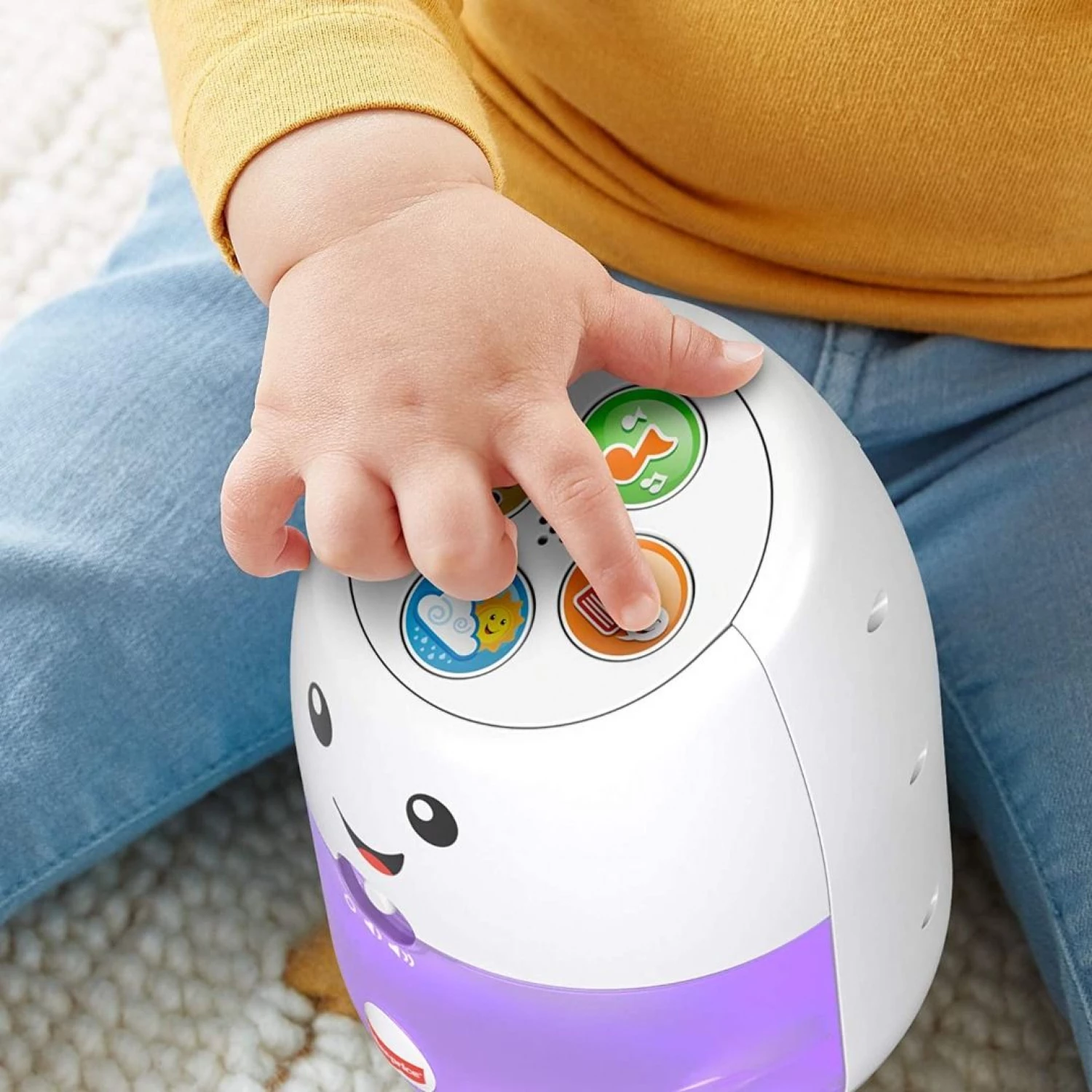 FISHER PRICE BABBLE WOBBLE NAUCIMO ENGLESKI I KINESKI NOCNO SVETLO/MUZICKA IGRACKA