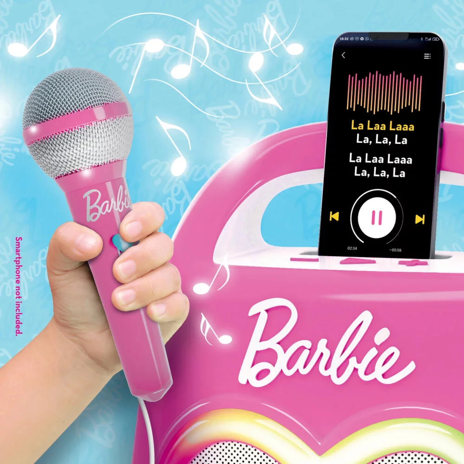 BARBIE SET KARAOKE PARTY MAKER LISCIANI