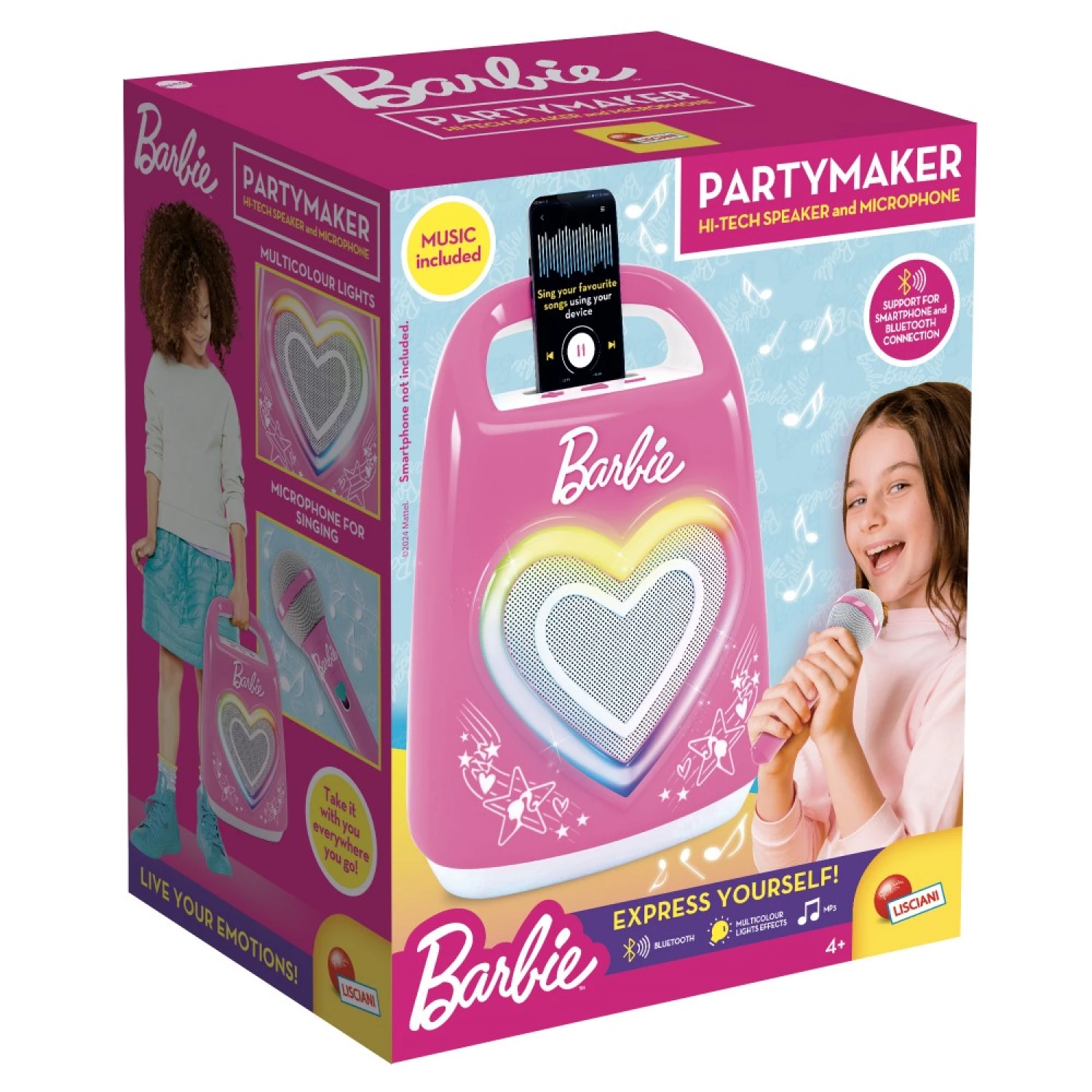 BARBIE SET KARAOKE PARTY MAKER LISCIANI