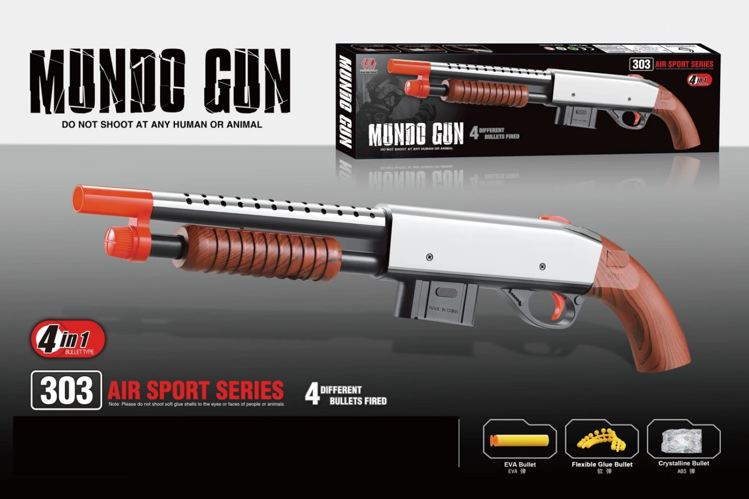 PUSKA SACMARICA AIRSOFT 4 U 1