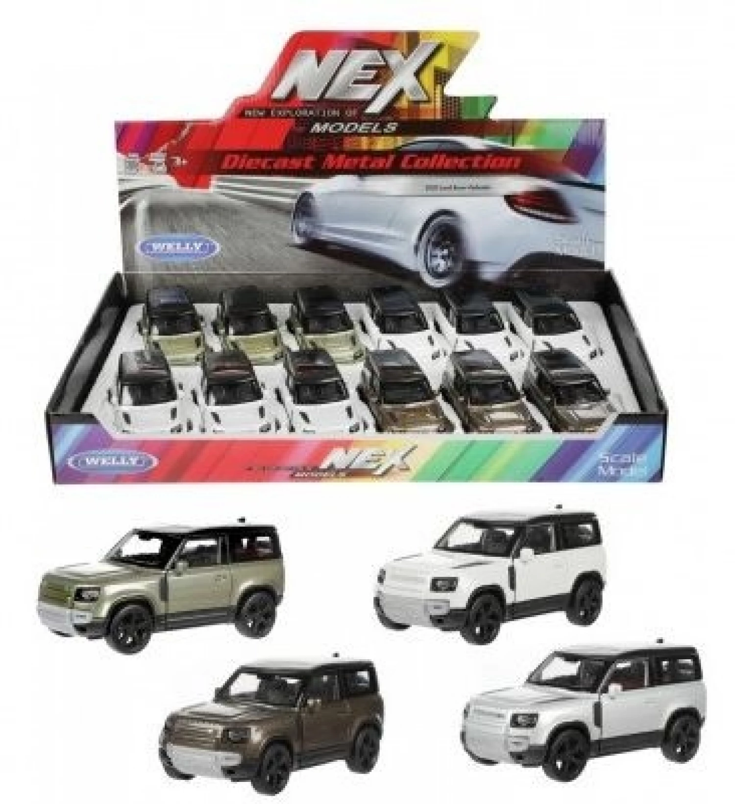 WELLY METALNI AUTO LAND ROVER 2020 DEFENDER
