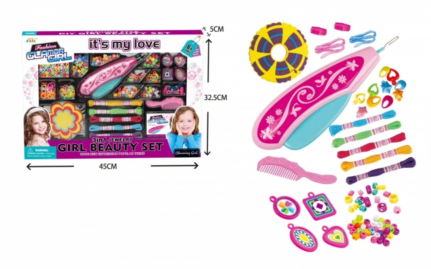 SET ZA ULEPSAVANJE SA PERLICAMA 868-25