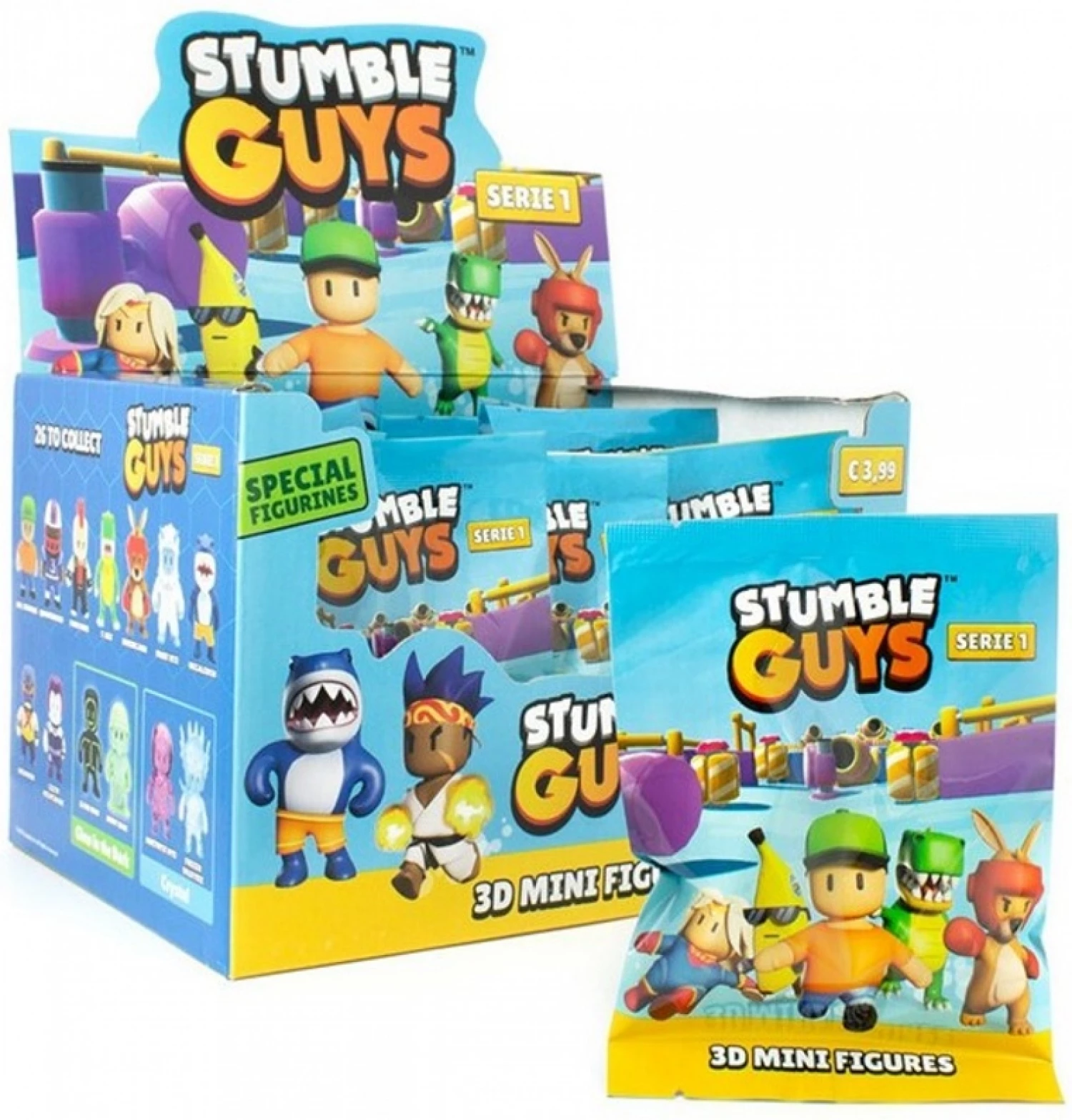 STUMBLE GUYS BLINDBAG 3D MINI FIGURA U KESICI