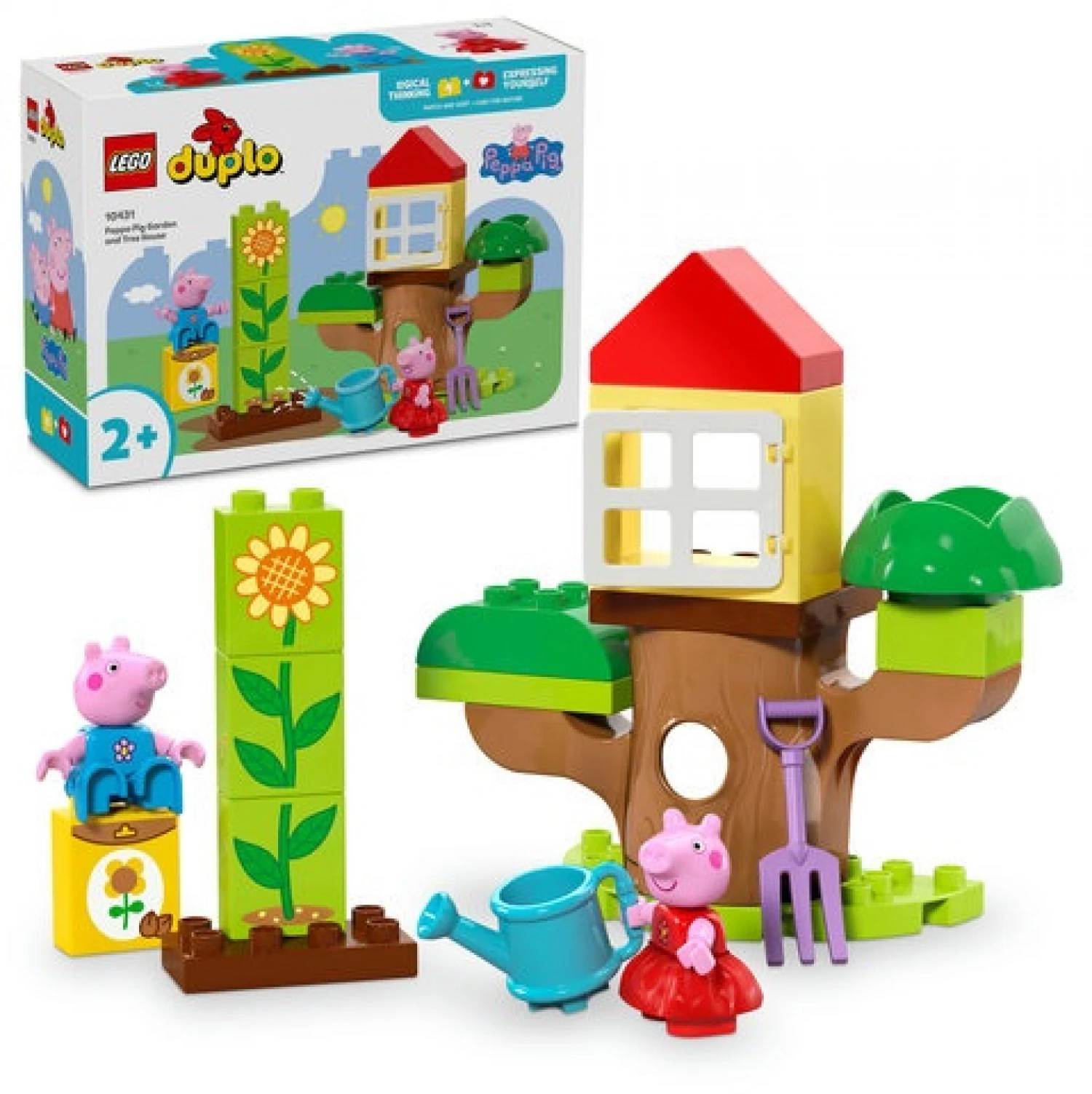 LEGO DUPLO PEPPA PIG GARDEN AND TREE HO