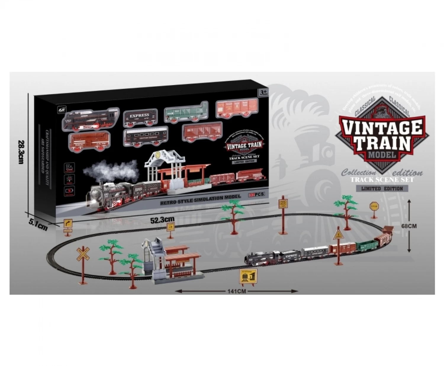 VOZ SA PRUGOM B/O 37 DELOVA 68X141CM