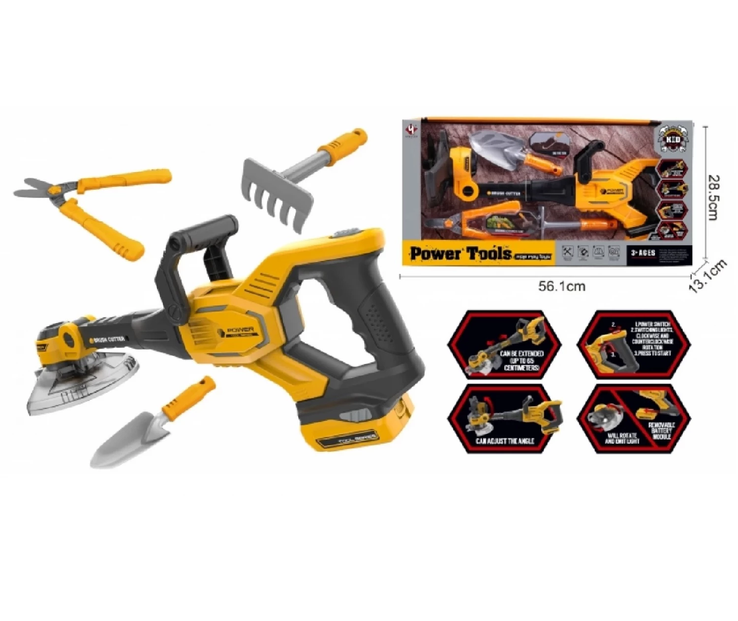 SET ALAT ZA BASTU POWER TOOLS