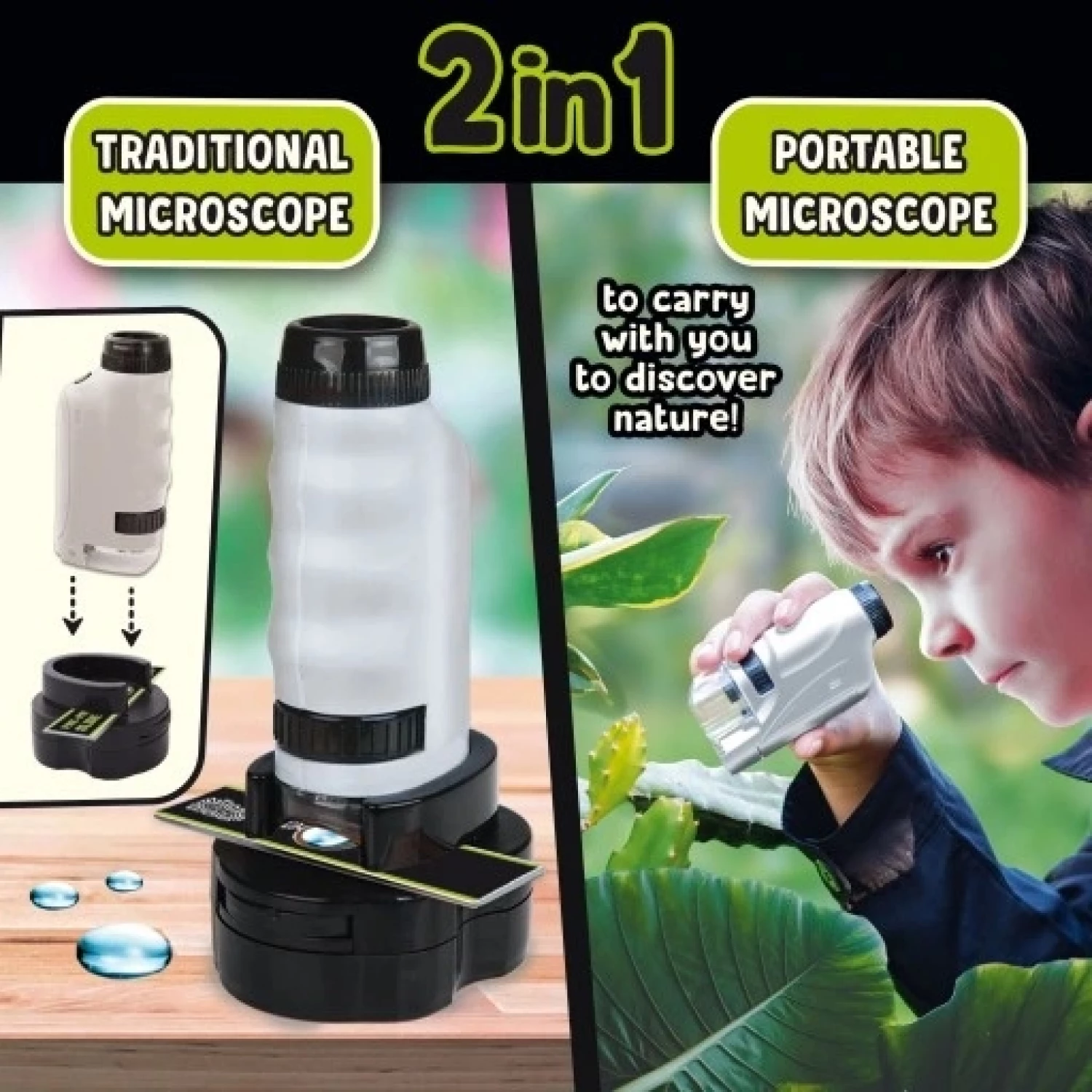 MALI GENIJE EDUKATIVNI SET MICRO MIKROSKOP
