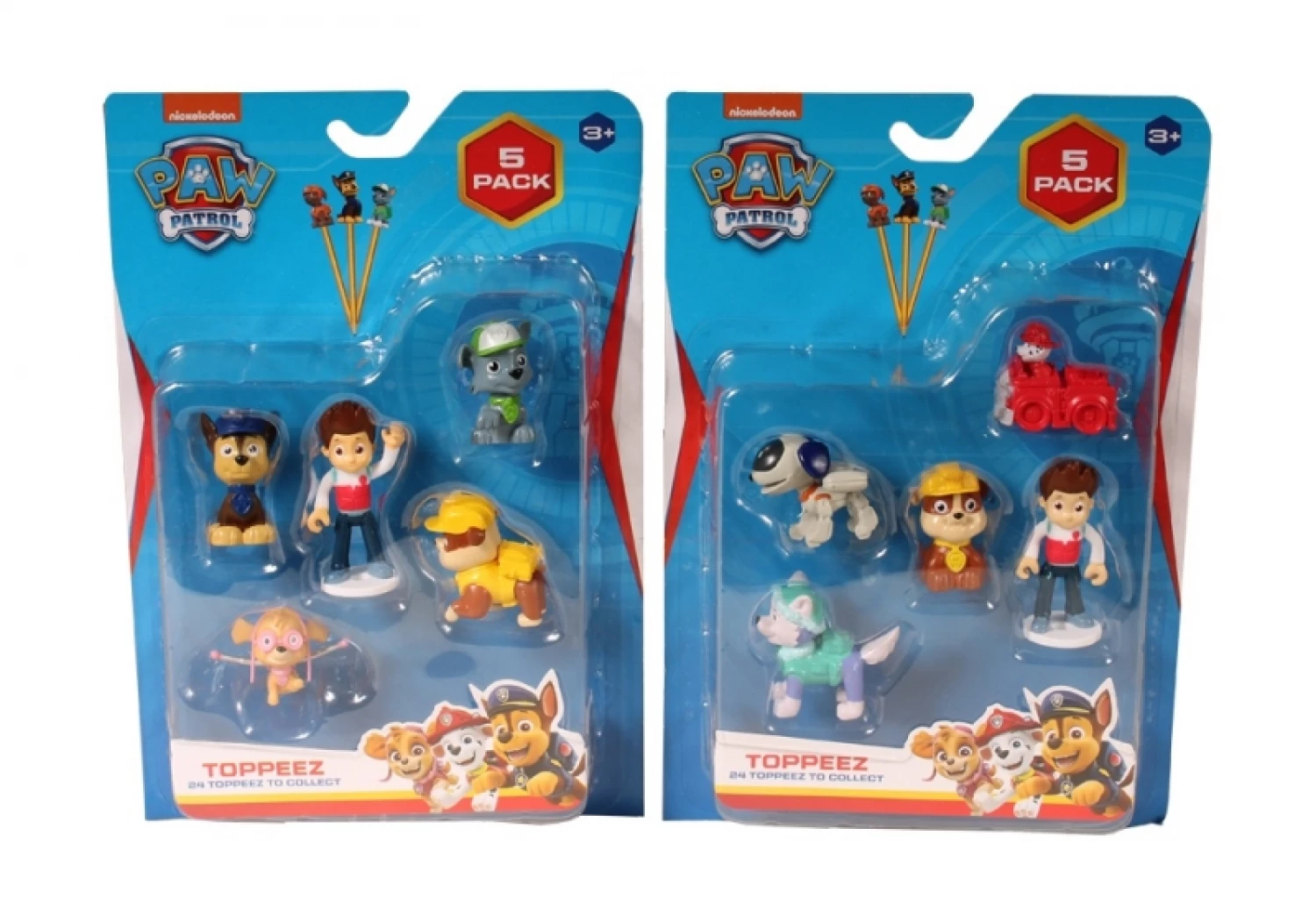 PAW PATROL FIGURE 5PCS ASS