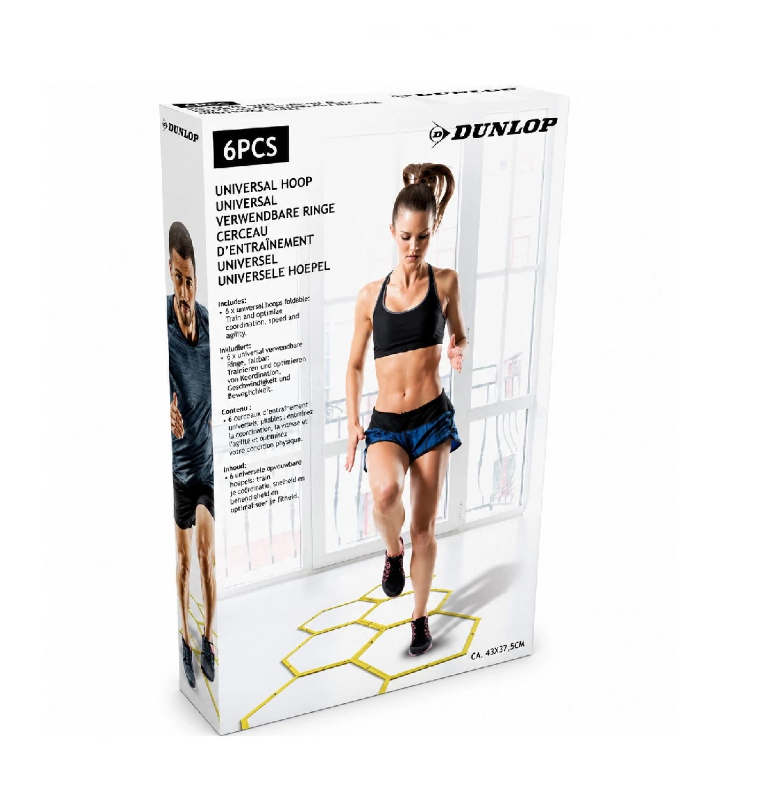 DUNLOP SPORTSKI SET ZA VEZBANJE AGILITY HOOPS