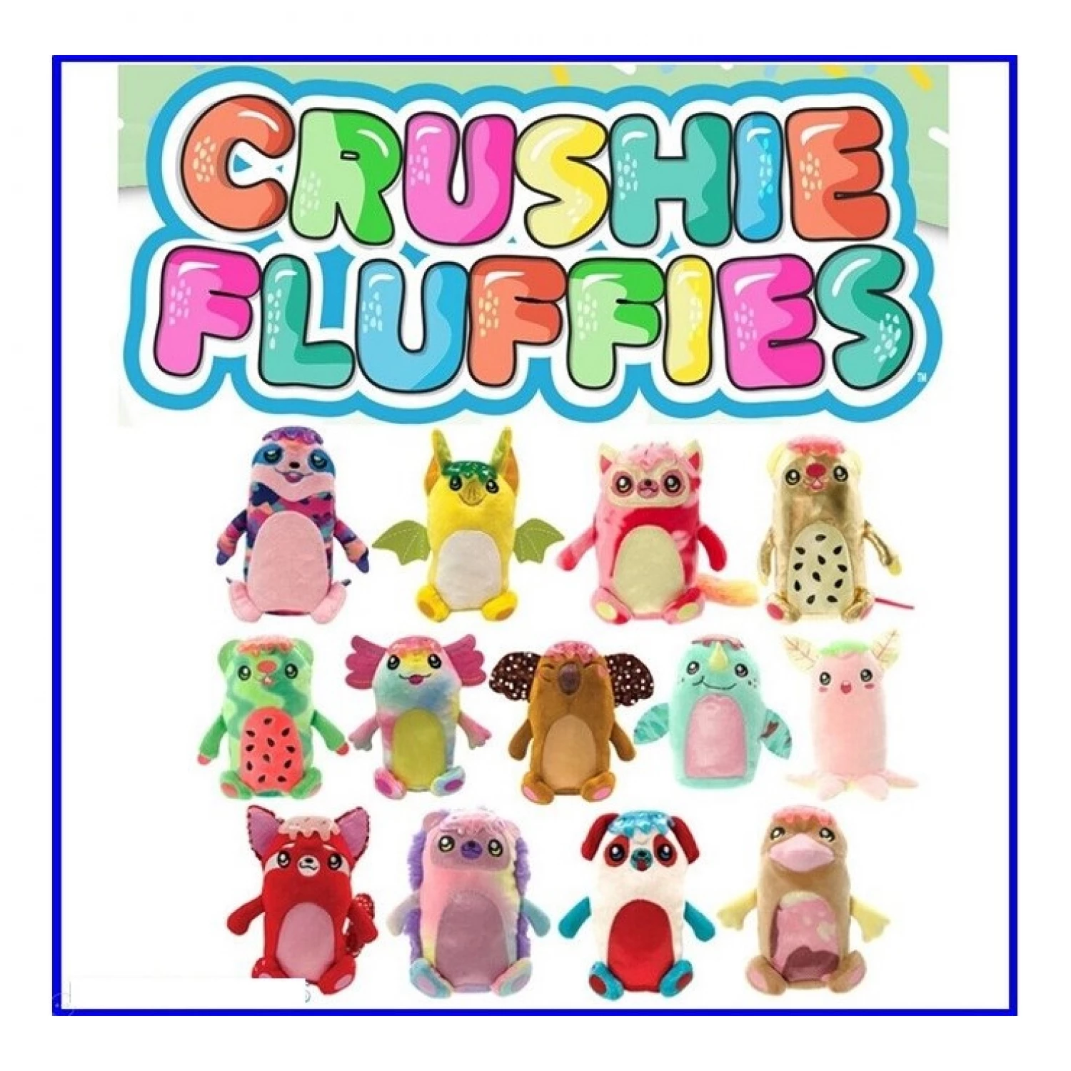 FUNRISE CRUSHIE FLUFFIES POPSICLE PLISANA FIGURA 12ASS