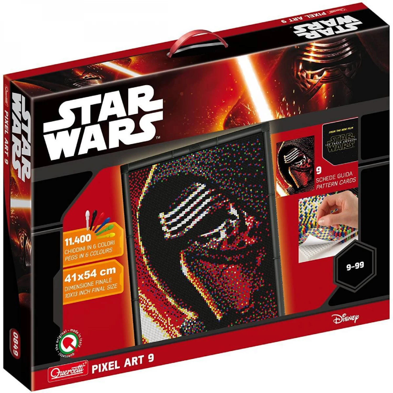 PIXEL ART 9 KREATIVNI SET STAR WARS KYLO REN