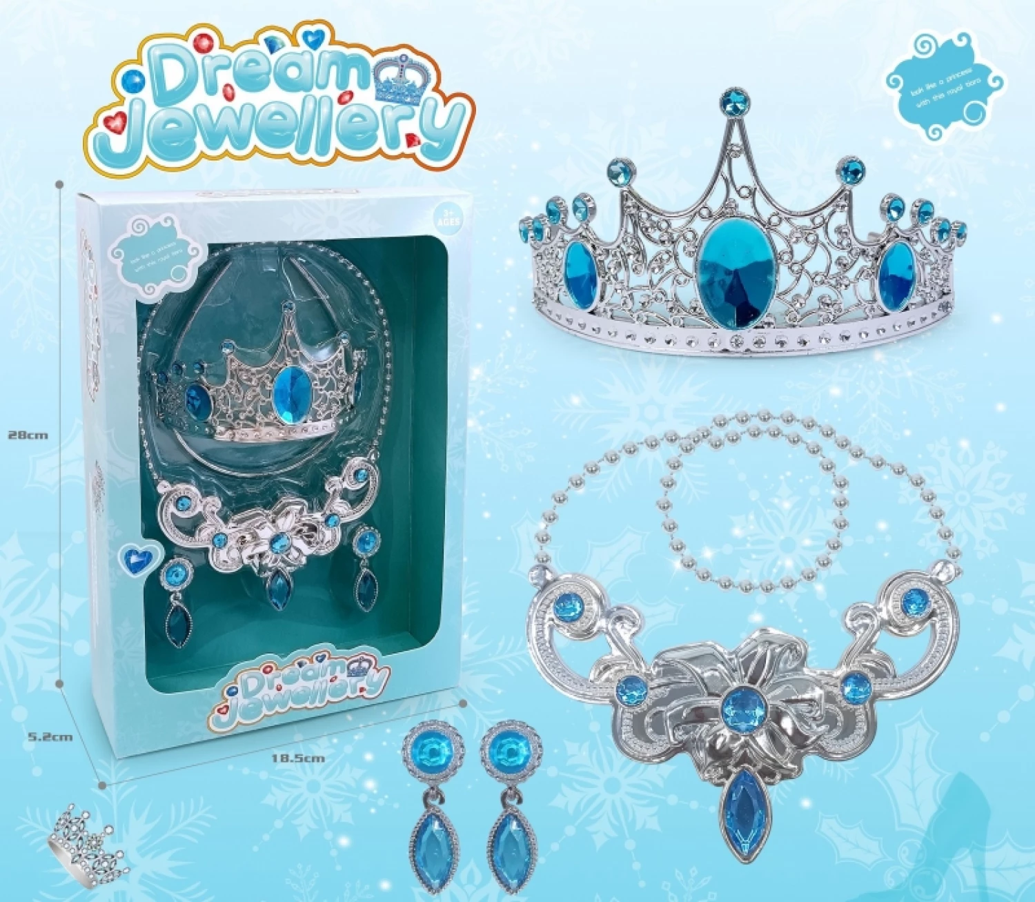 NAKIT SET KRUNA PLAVA 1001A