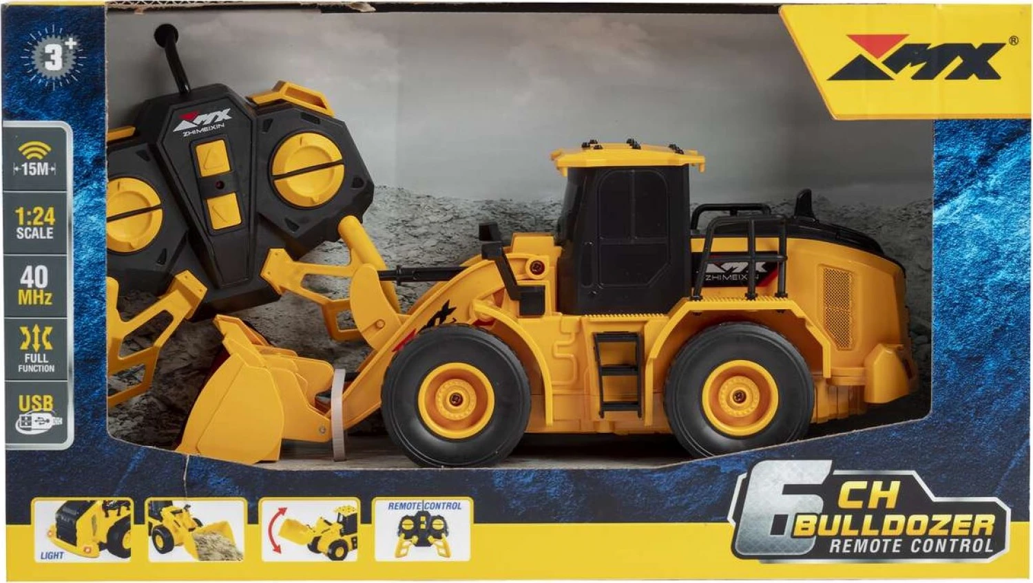 BULDOZER R/C 1:24 40HZ 6CH