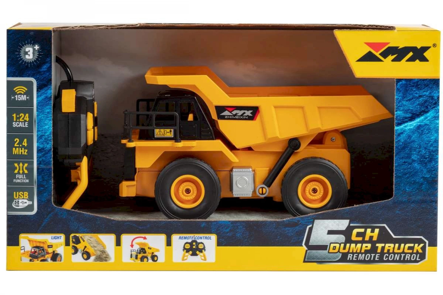 KAMION DUMPER R/C 1:24 40HZ 5CH