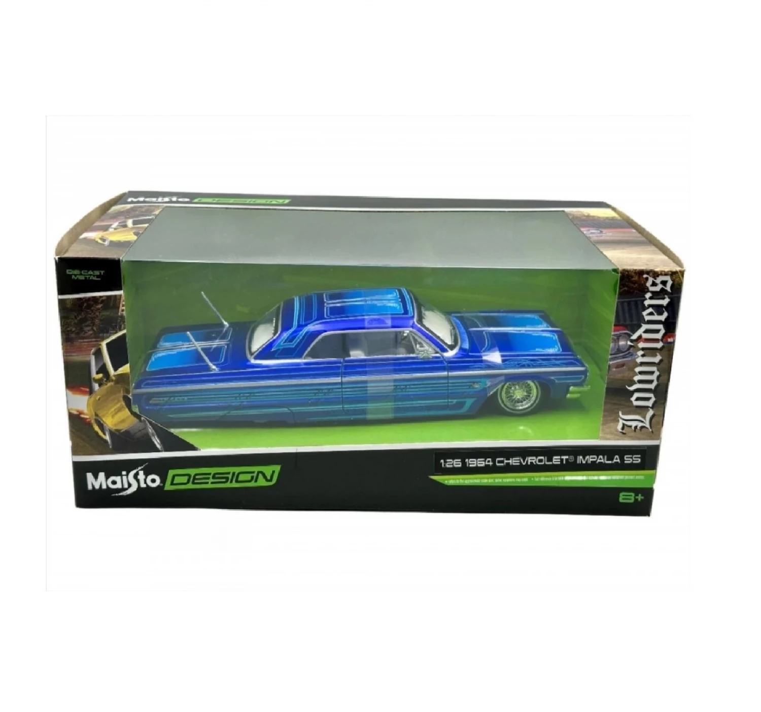 MAISTO METALNI MODEL AUTICA 1:26 1964 CHEVROLET IMPALA