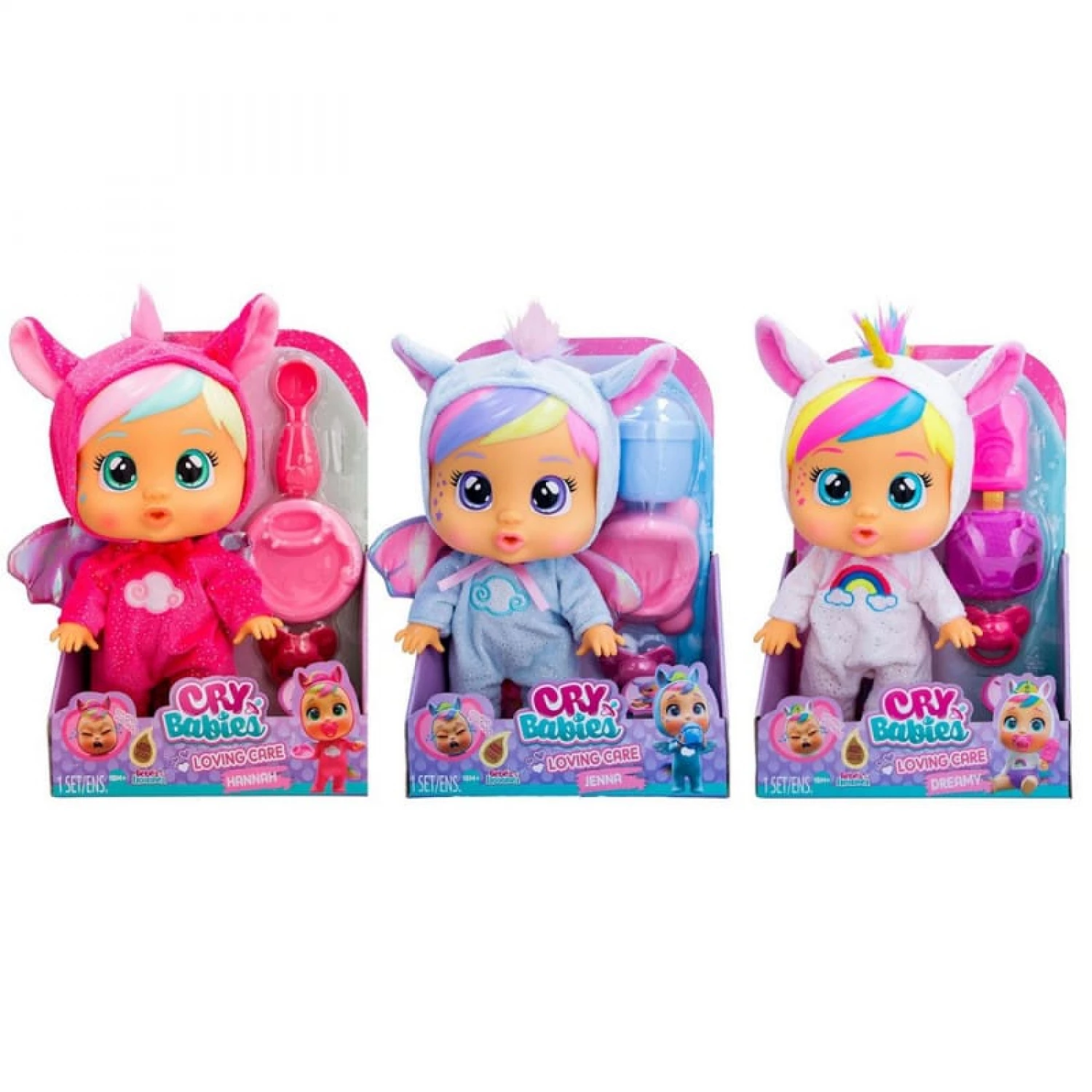 CRYBABIES LOVING CARE ASST