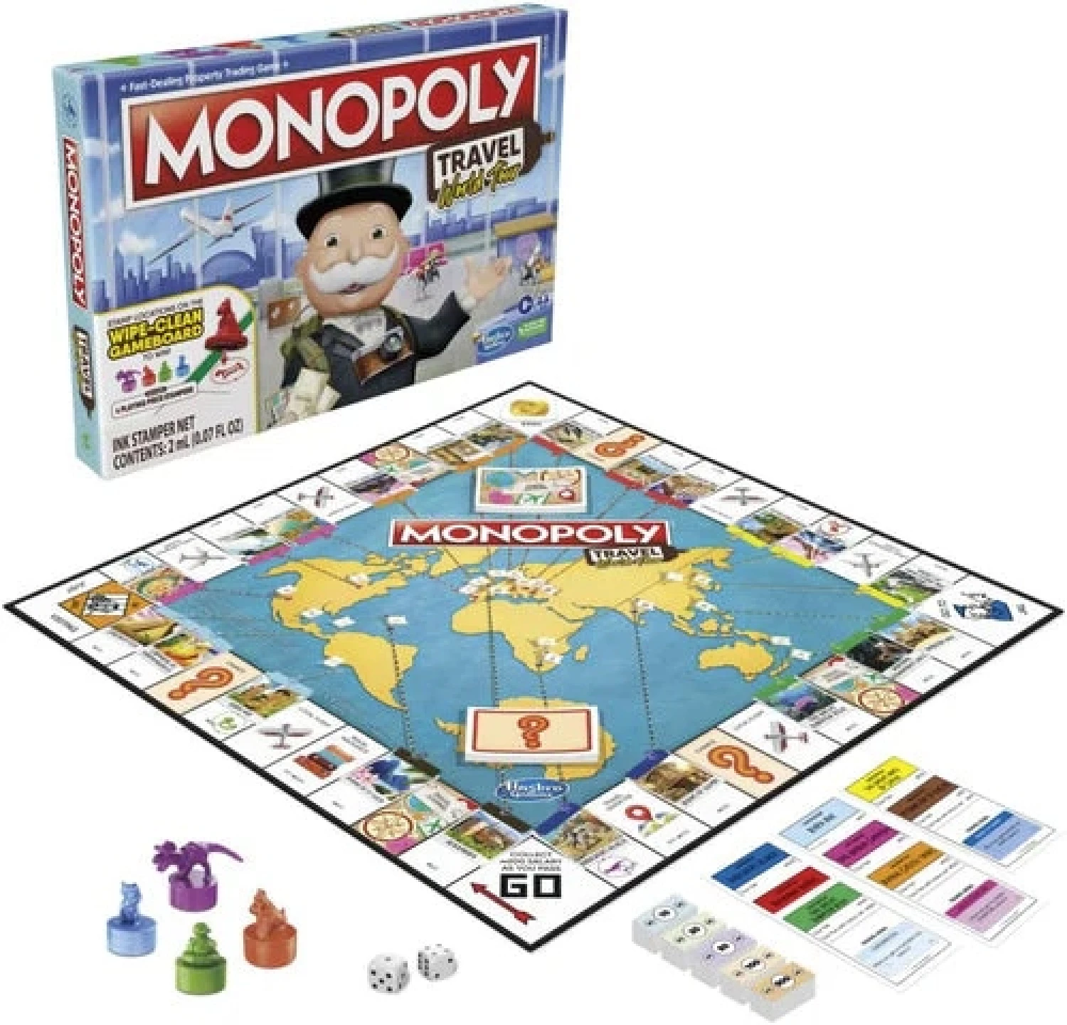 MONOPOLY IGRA TRAVEL WORLD TOUR 27X40CM