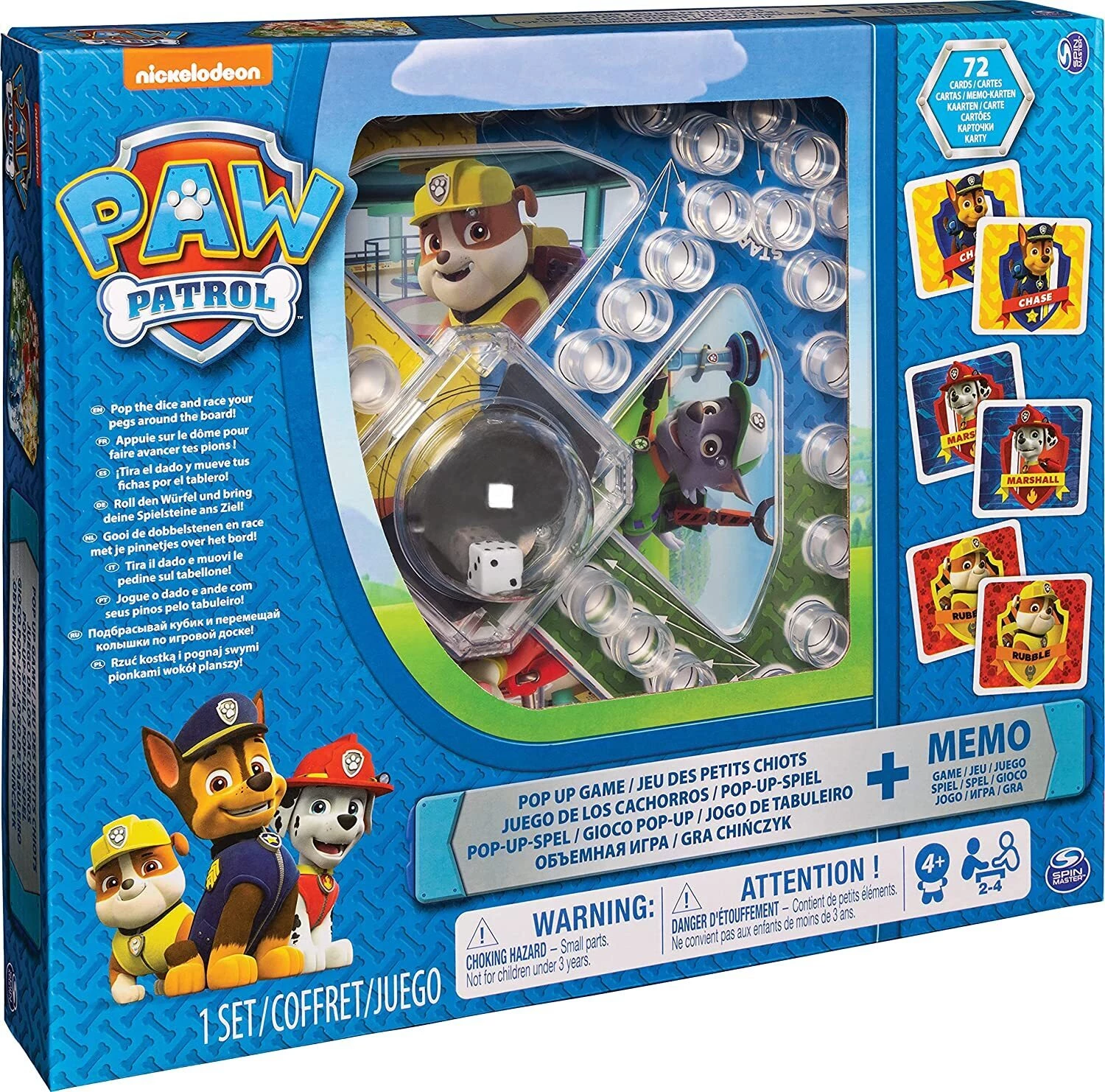 PAW PATROL COVECE NE LJUTI SE + MEMO