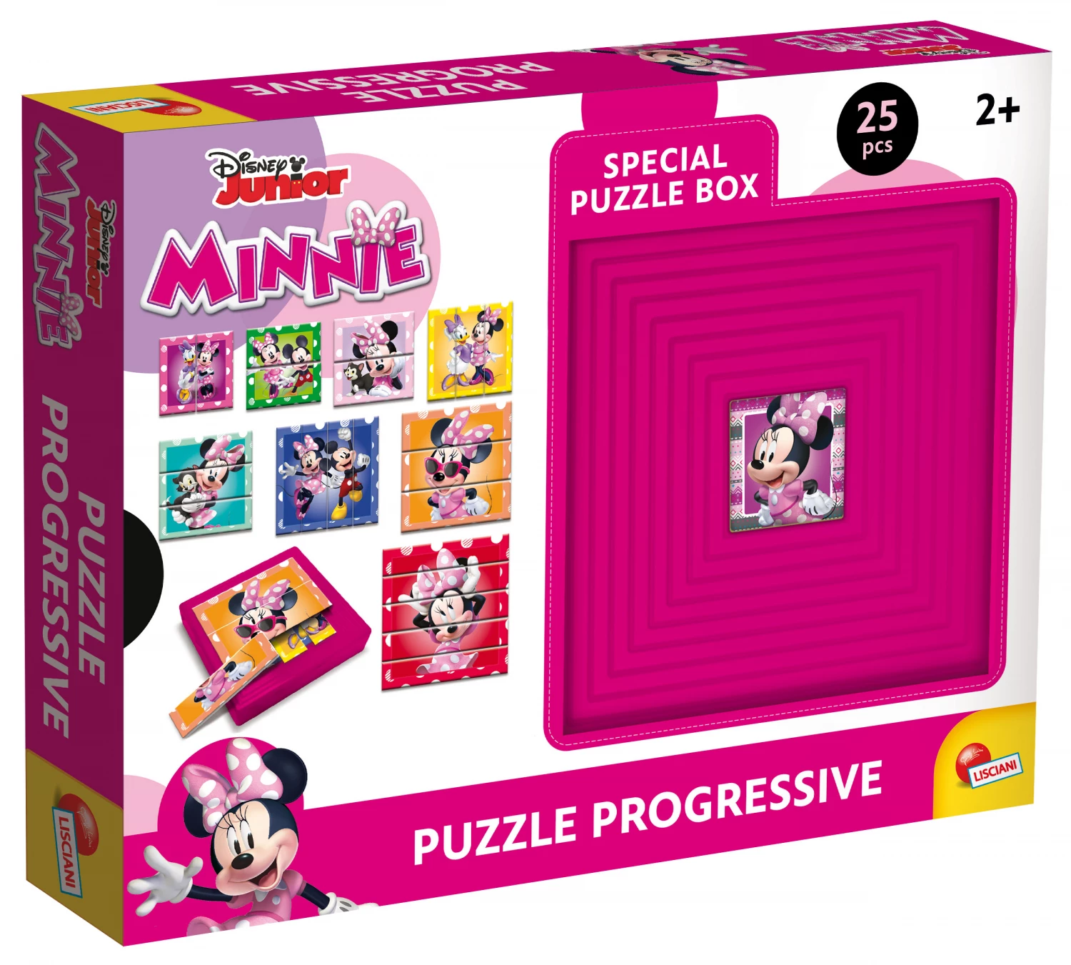 EDUKATIVNA SLAGALICA PROGRESSIVE DISNEY MINNIE 8PCS LISCIANI