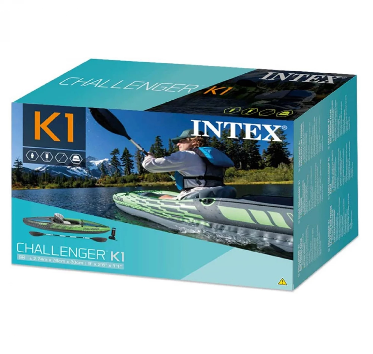 INTEX KAJAK JEDNOSED CHALLENGER K1 68305NP